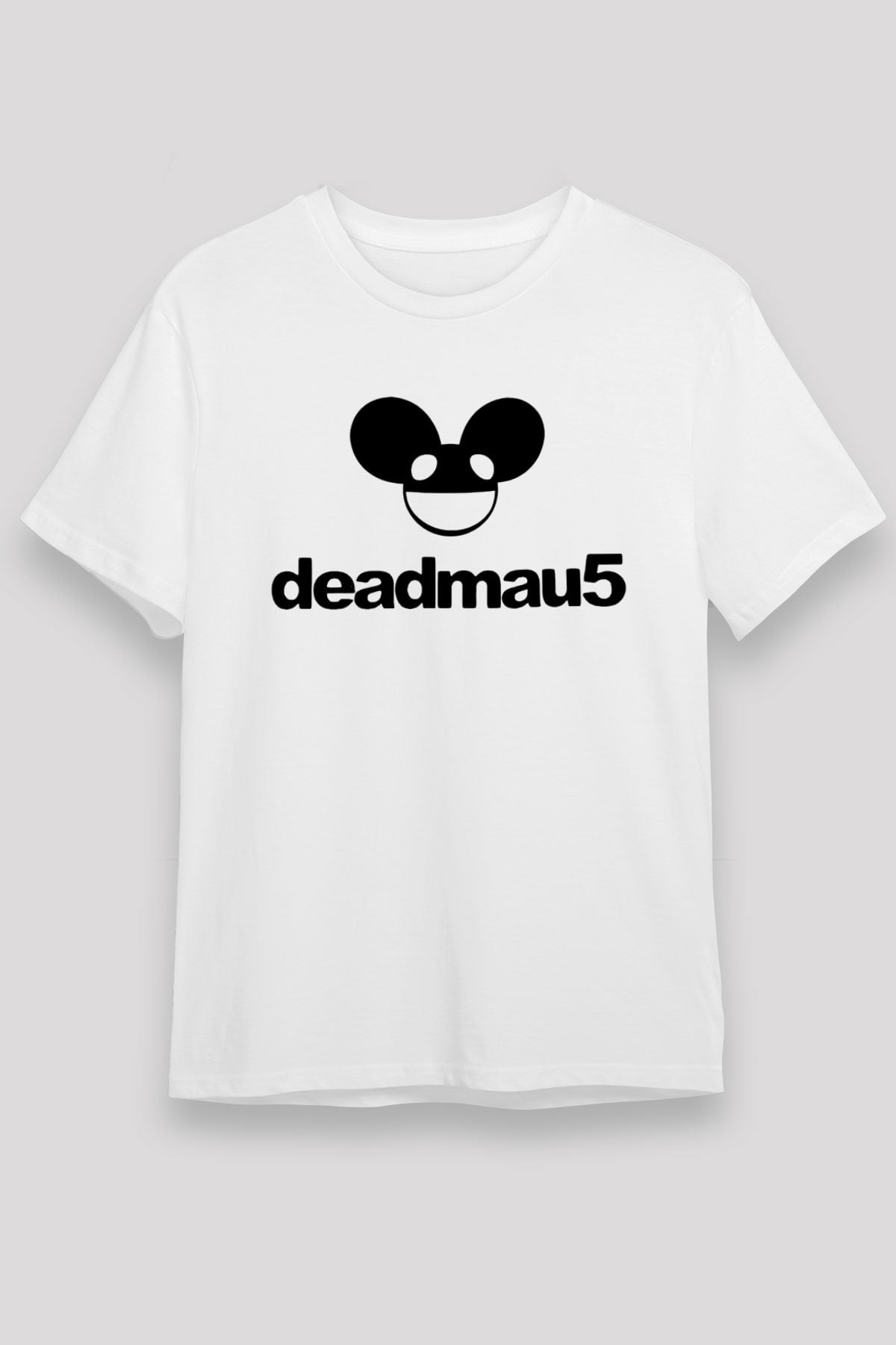 Deadmau5 Beyaz Unisex Tişört T-Shirt - TişörtFabrikası