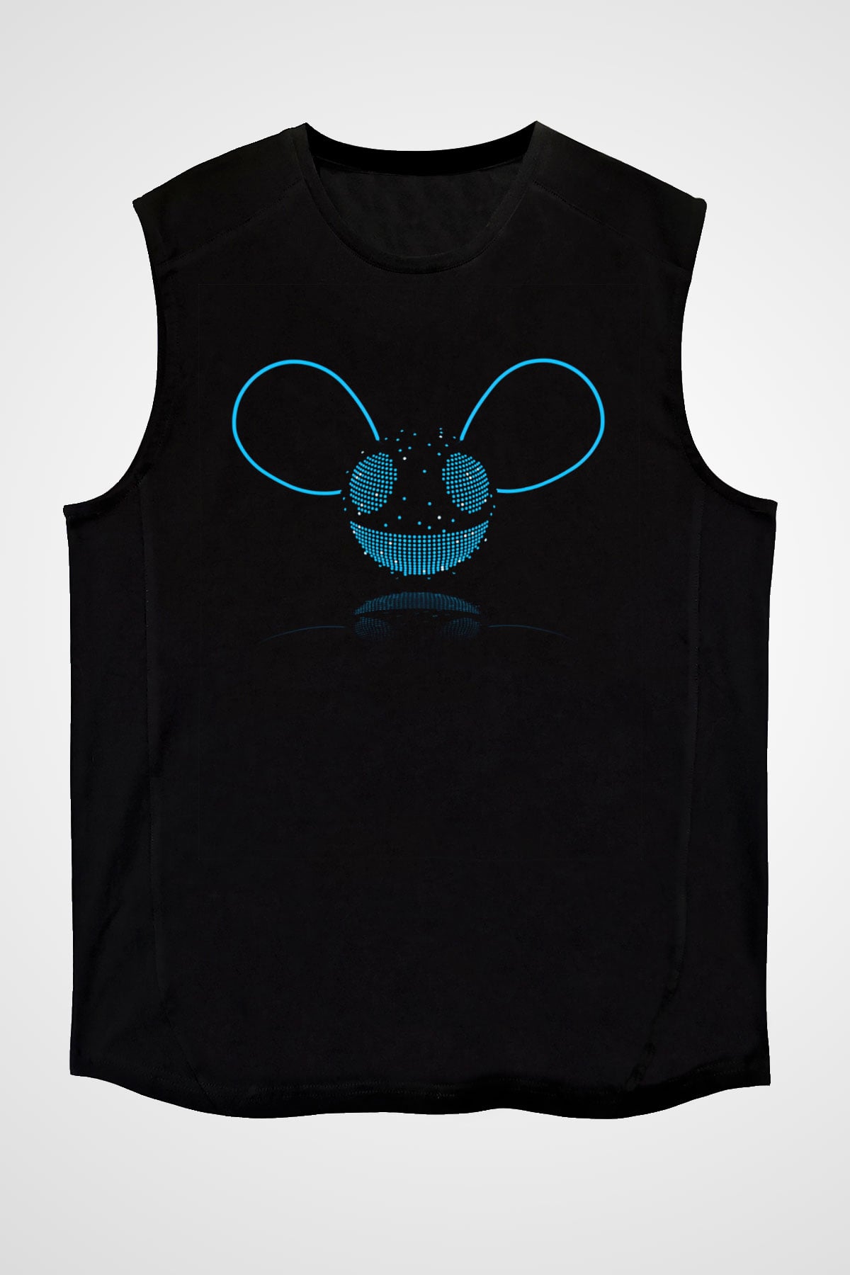 Deadmau5 Siyah Unisex Kolsuz Tişört