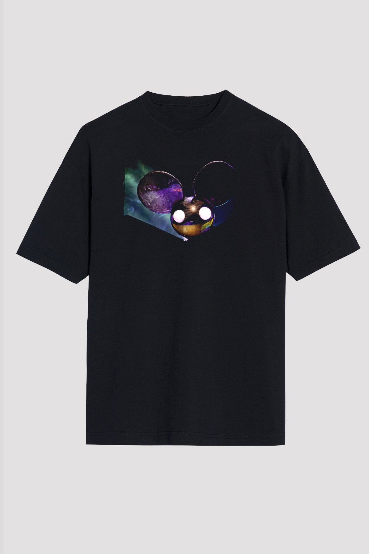Deadmau5 Siyah Oversize Tişört Oversize T-shirt - TişörtFabrikası