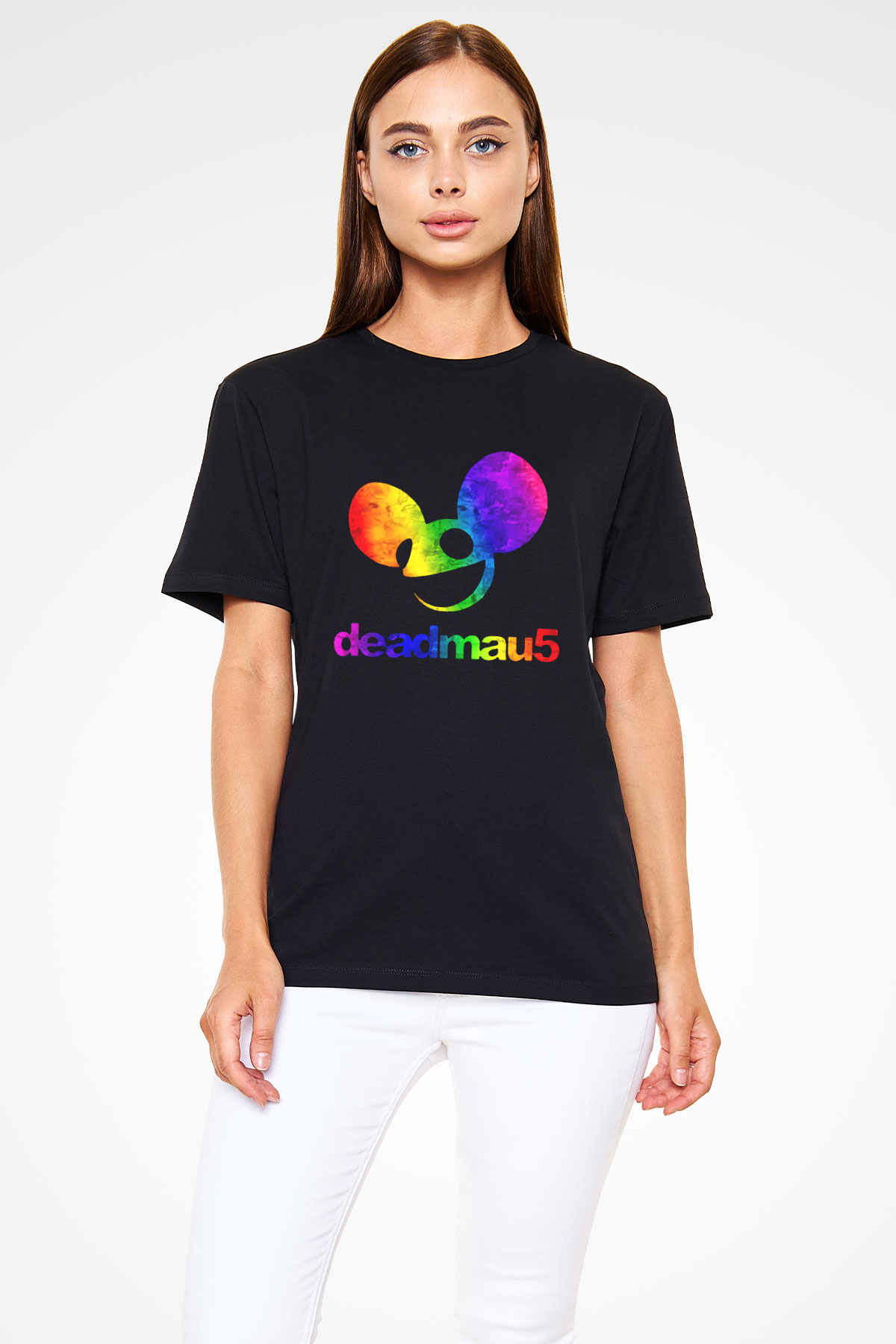 Deadmau5 Siyah Unisex Tişört T-Shirt - TişörtFabrikası