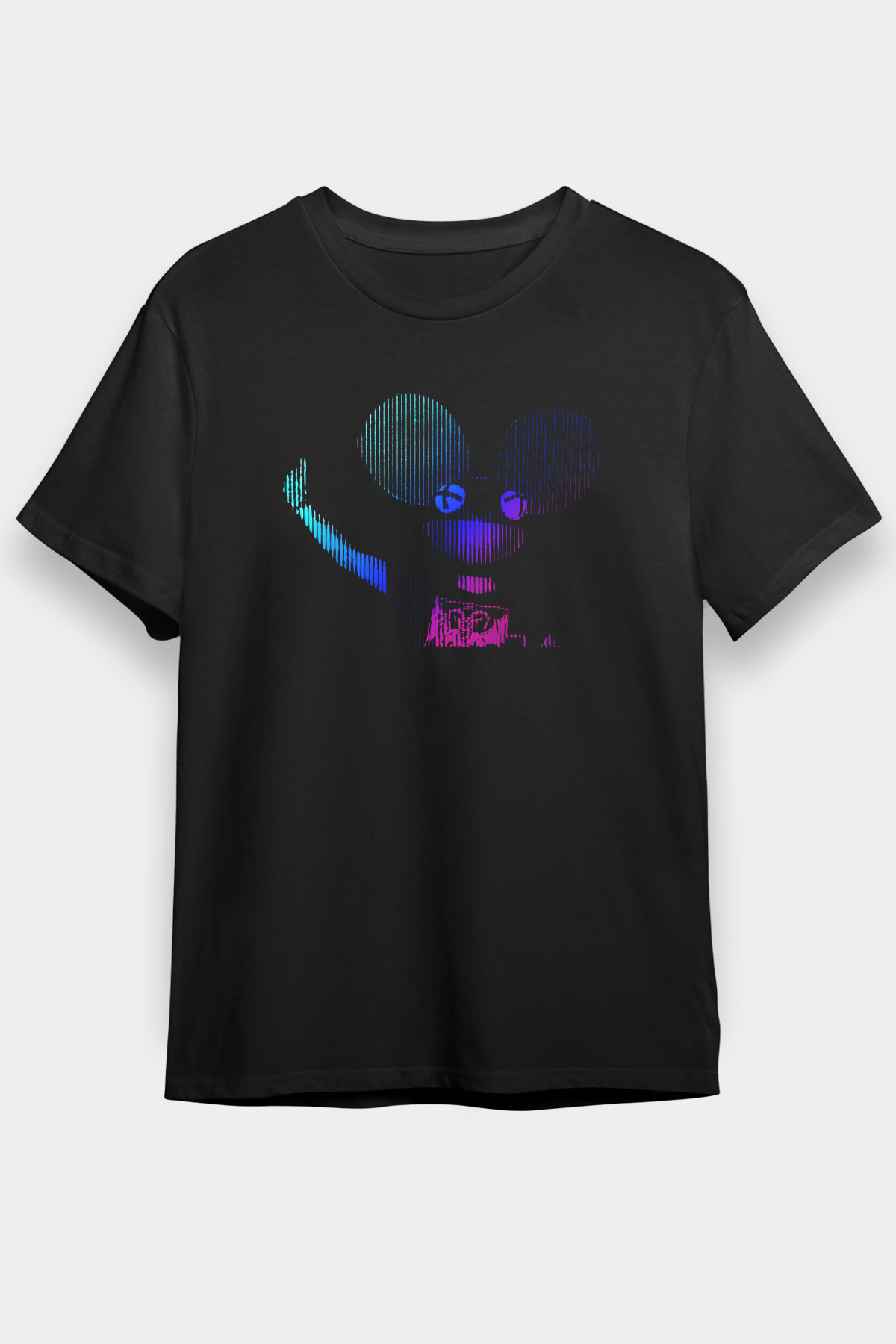 Deadmau5 Siyah Unisex Tişört T-Shirt - TişörtFabrikası