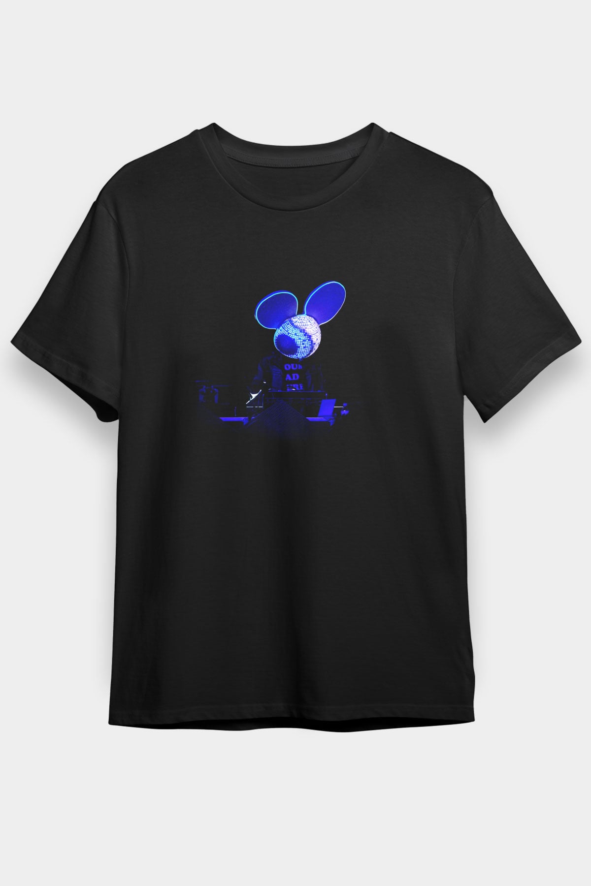 Deadmau5 Siyah Unisex Tişört T-Shirt - TişörtFabrikası