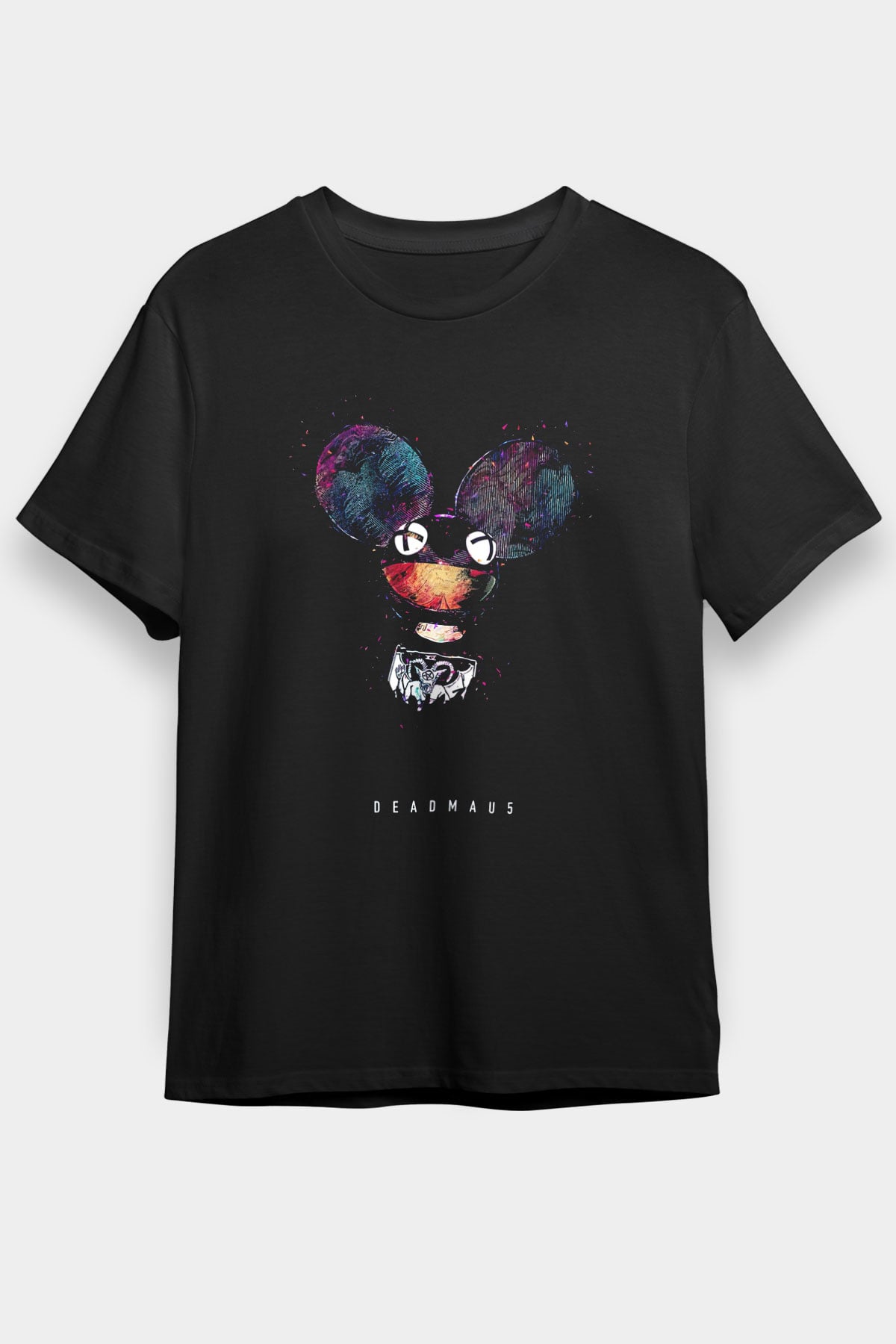 Deadmau5 Siyah Unisex Tişört T-Shirt - TişörtFabrikası