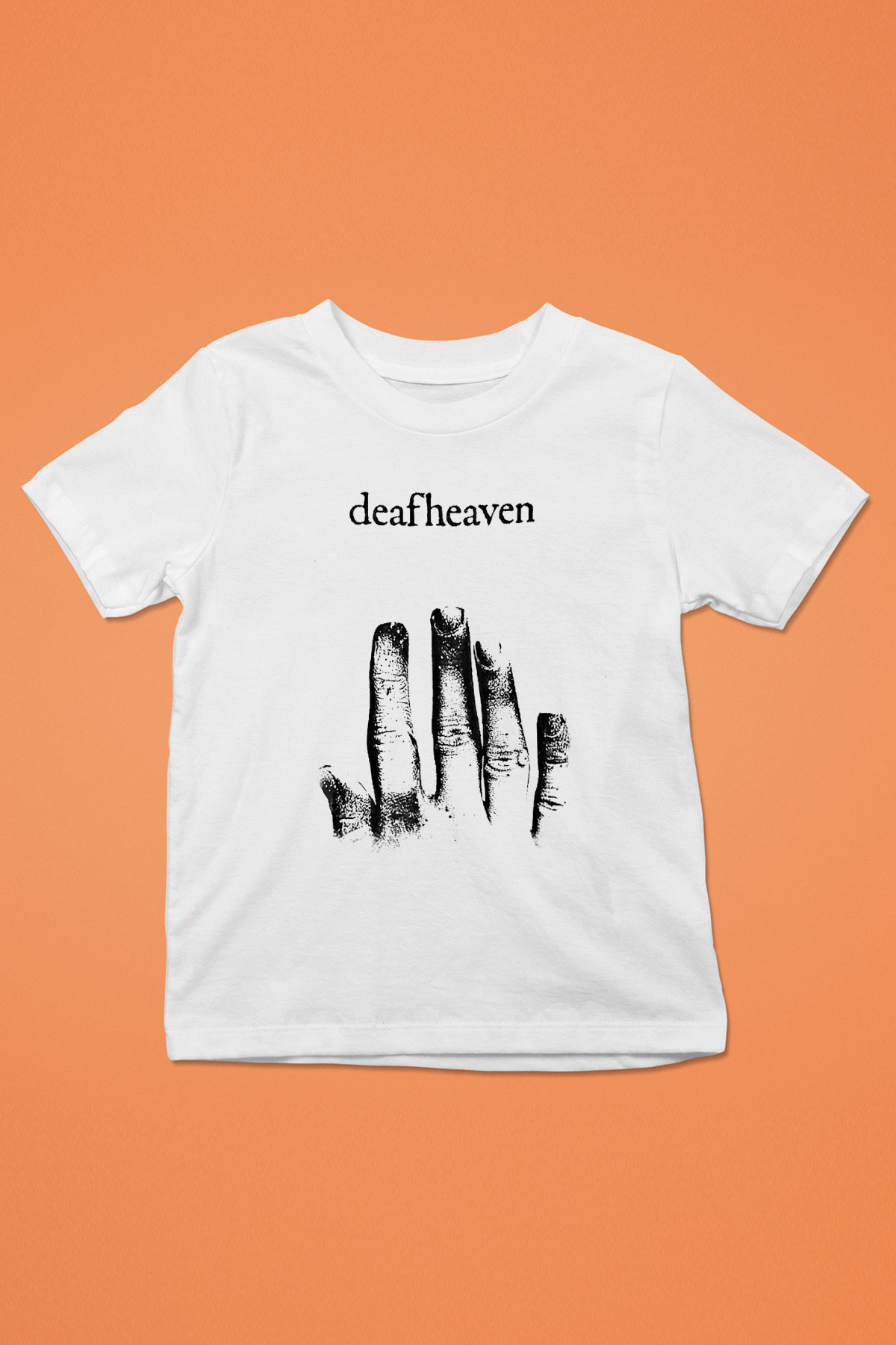 Deafheaven Baskılı Unisex Beyaz Çocuk Tişört