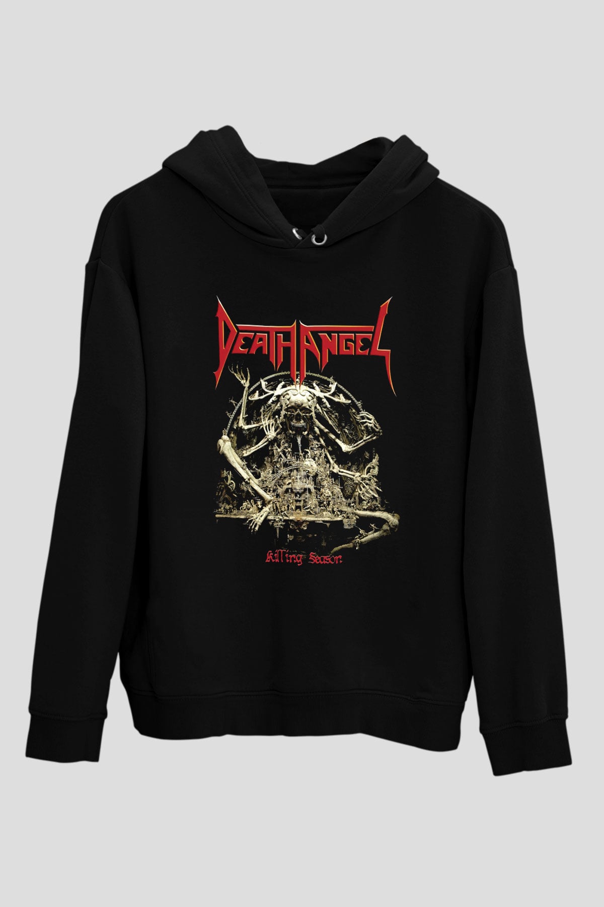 Death Angel Siyah Unisex Hoodie