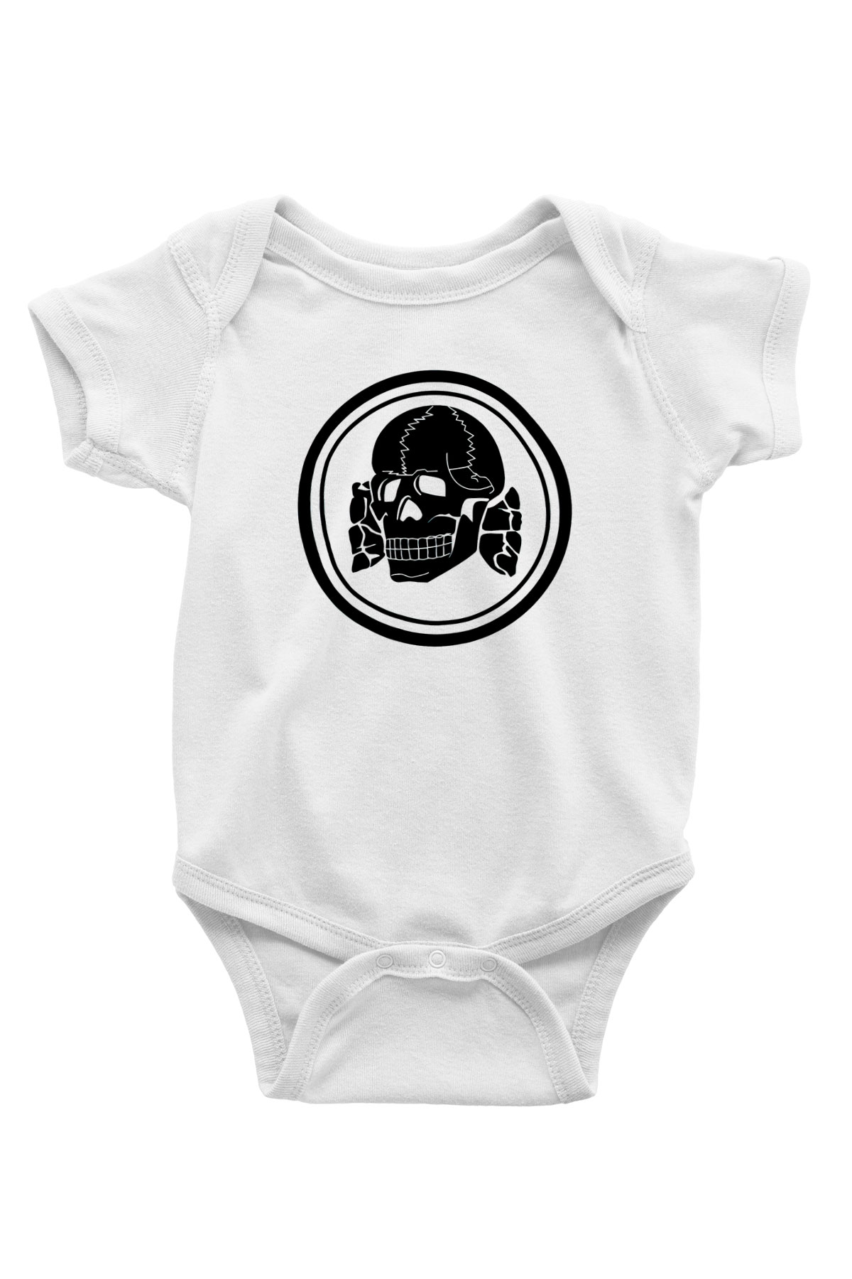 Death in June Baskılı Beyaz Unisex Bebek Body - Zıbın