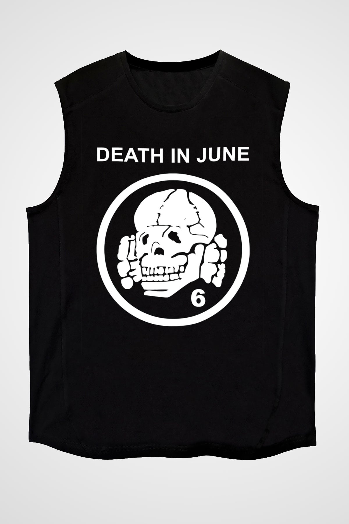 Death in June Siyah Unisex Kolsuz Tişört