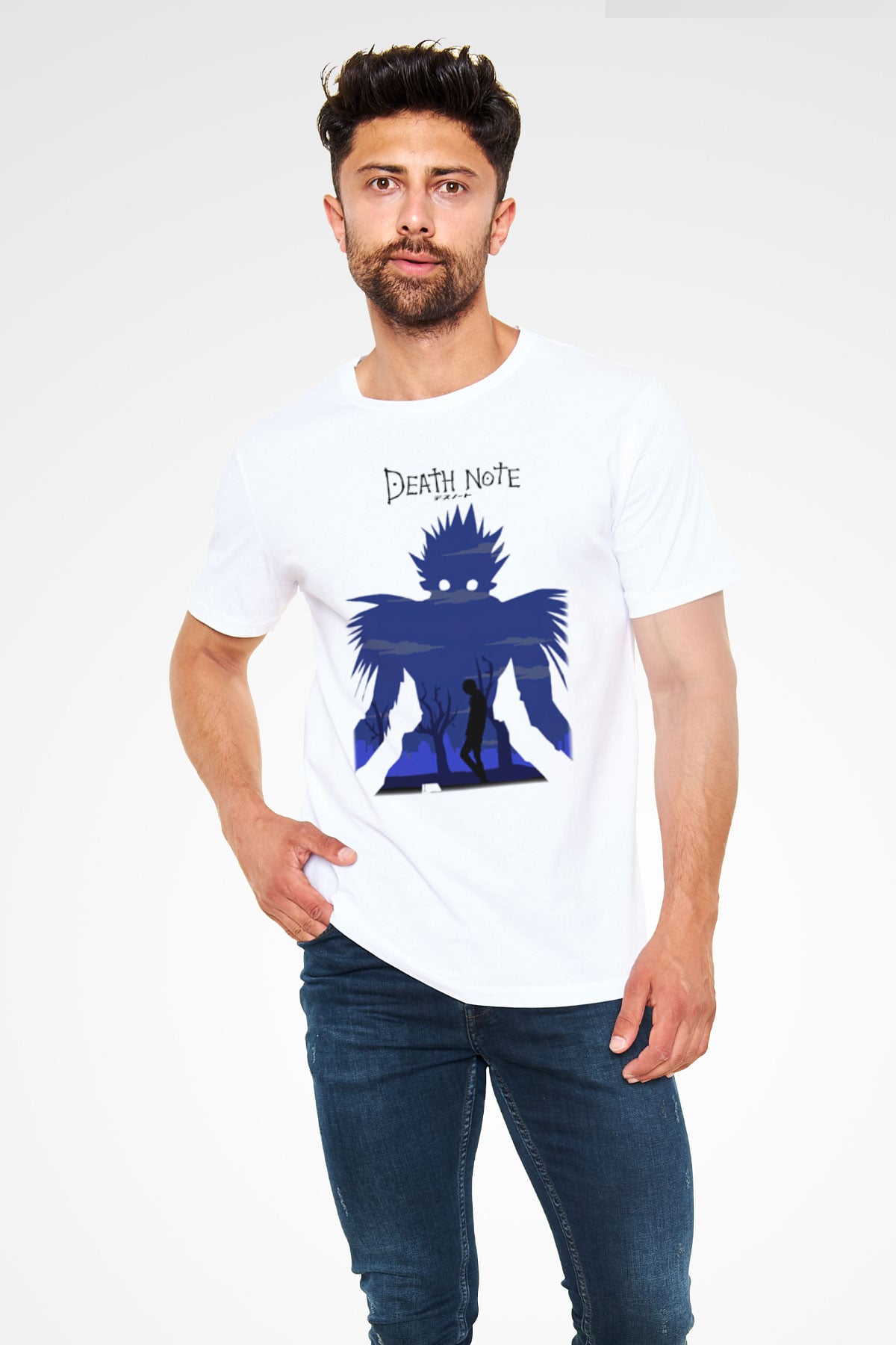 Death Note Beyaz Unisex Tişört T-Shirt