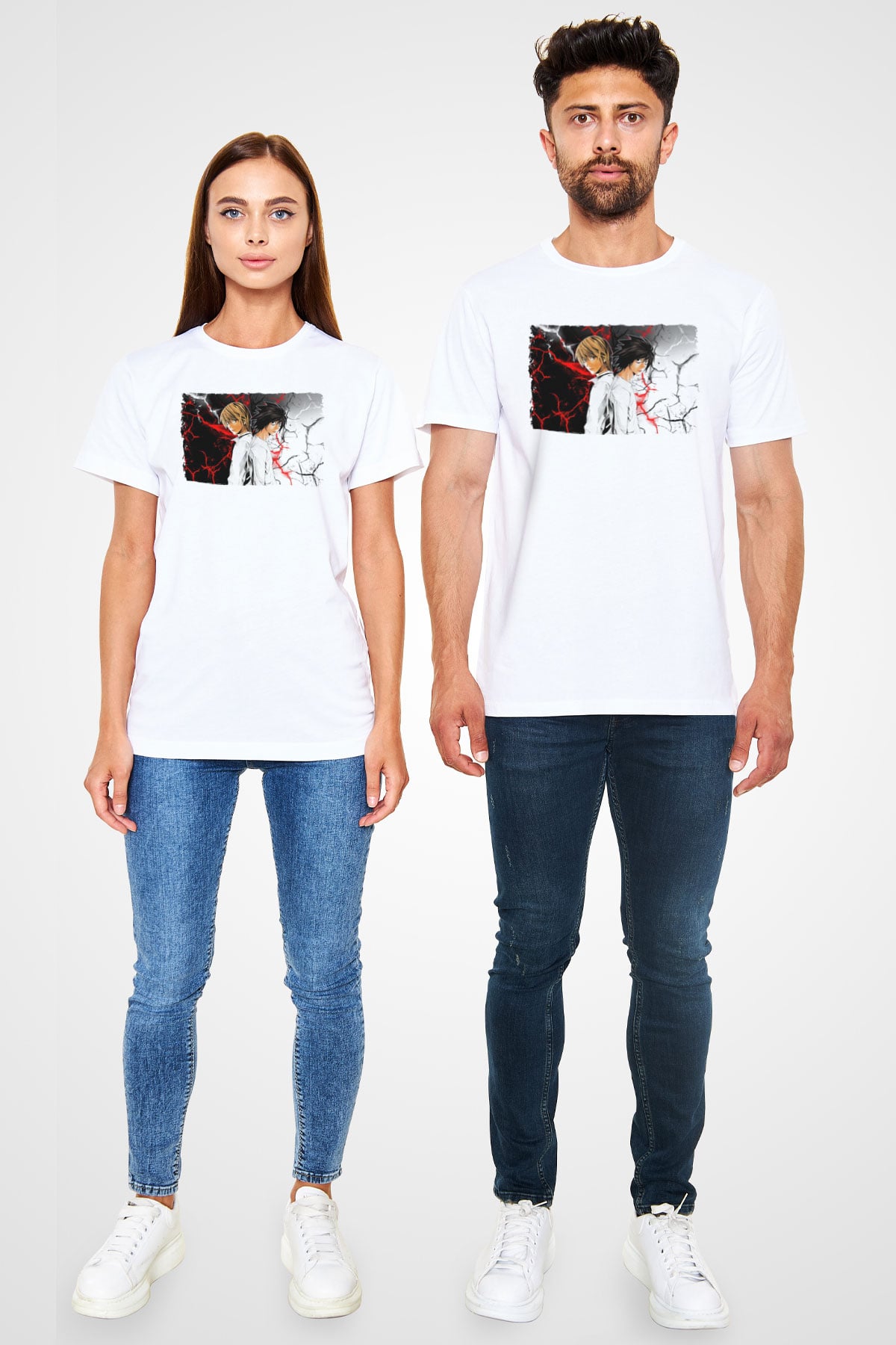 Death Note Beyaz Unisex Tişört T-Shirt