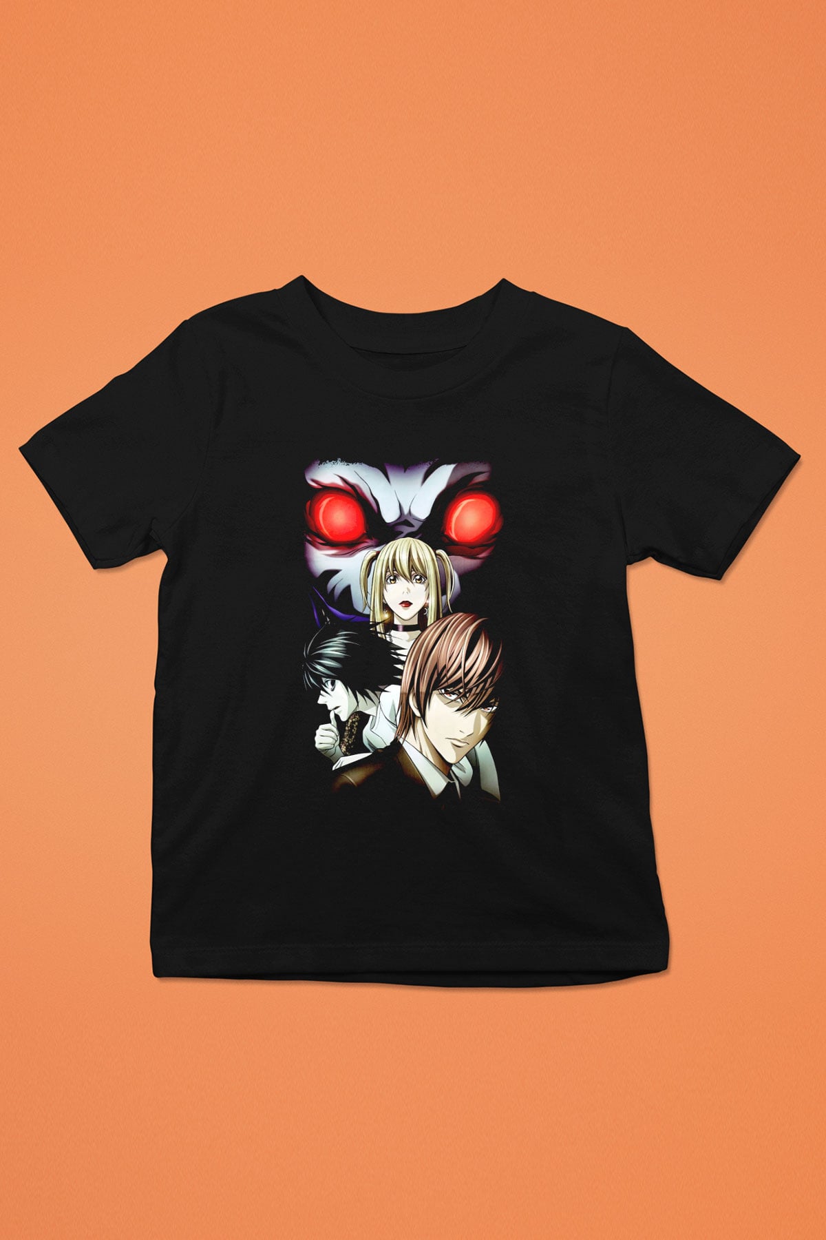 Death Note Siyah Unisex Çocuk Tişört