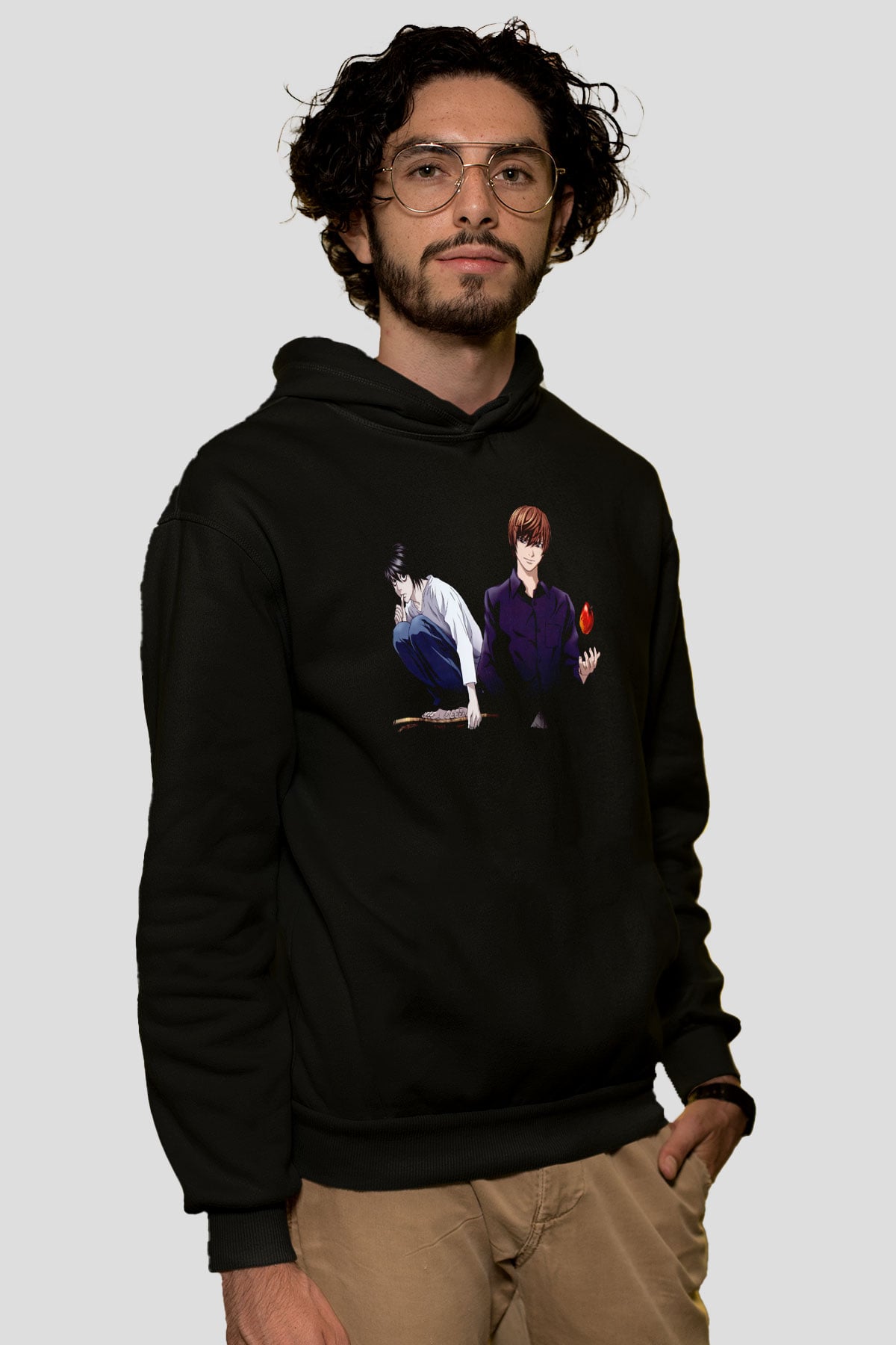 Death Note Siyah Unisex Hoodie