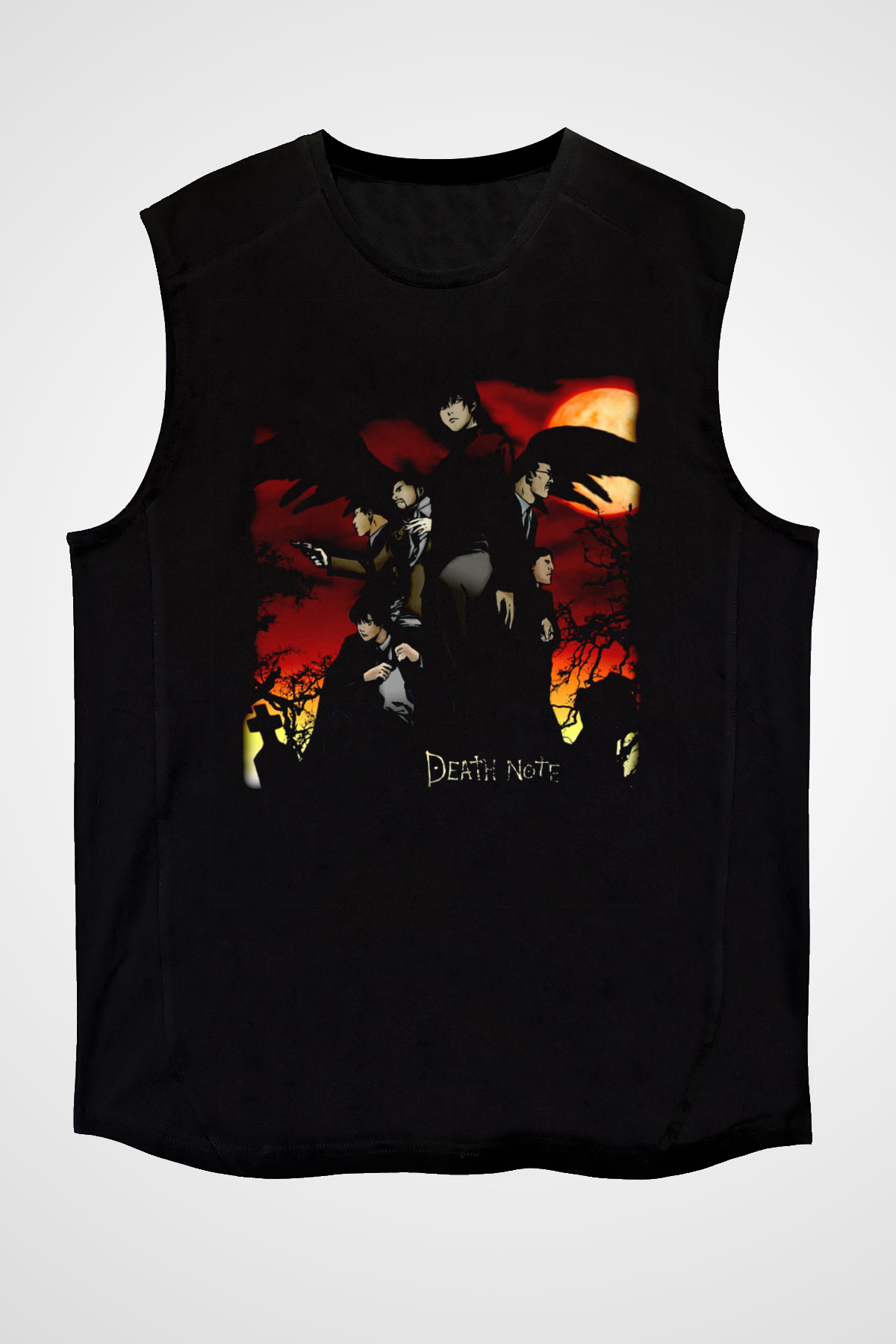 Death Note Siyah Unisex Kolsuz Tişört