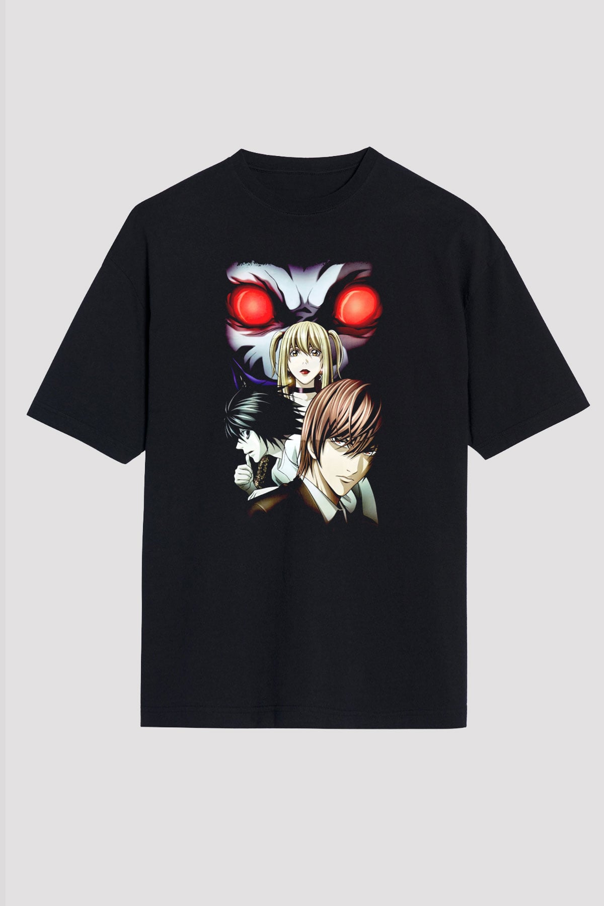 Death Note Siyah Oversize Tişört Oversize T-shirt