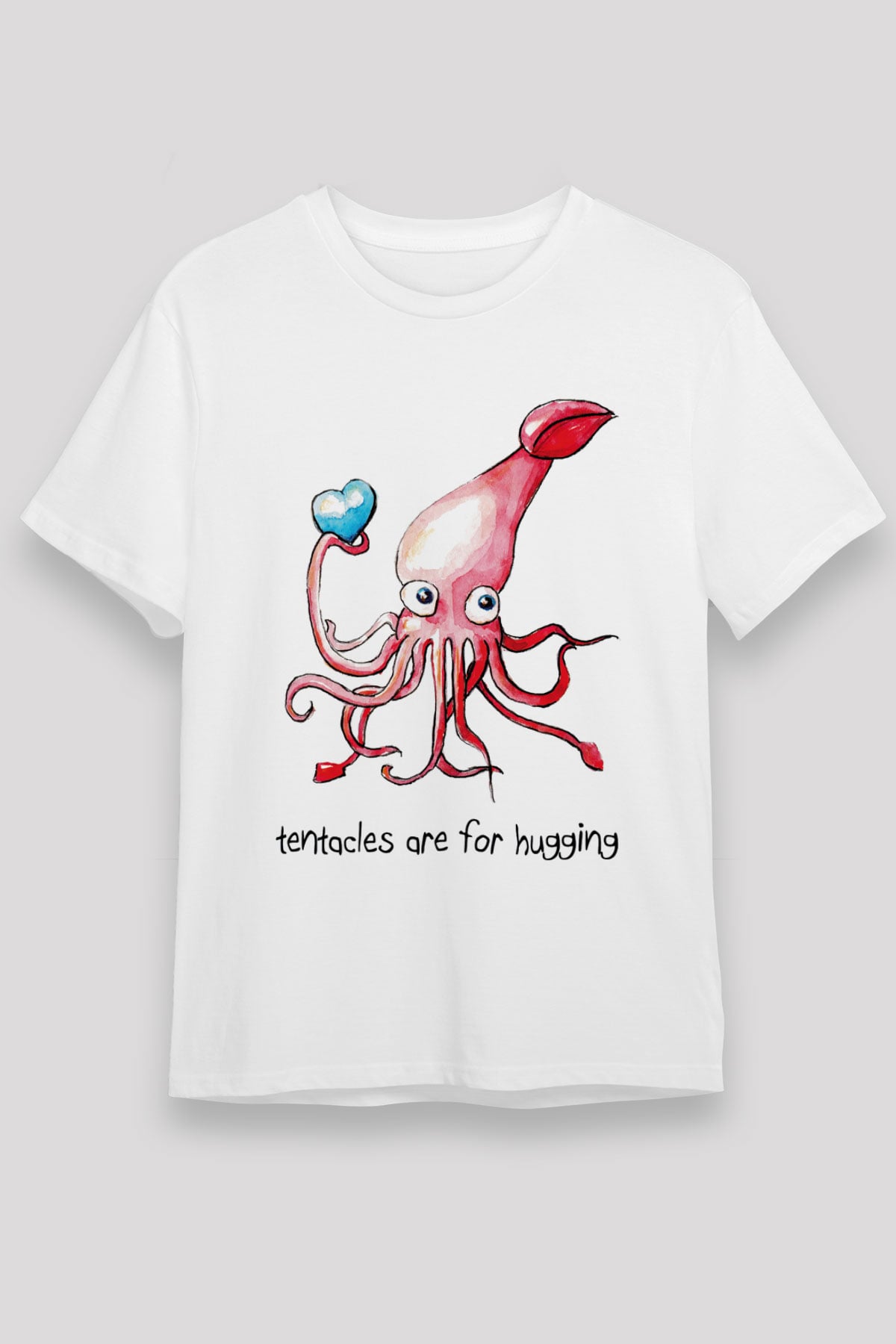 Deniz canlıları Beyaz Unisex Tişört T-Shirt - TişörtFabrikası