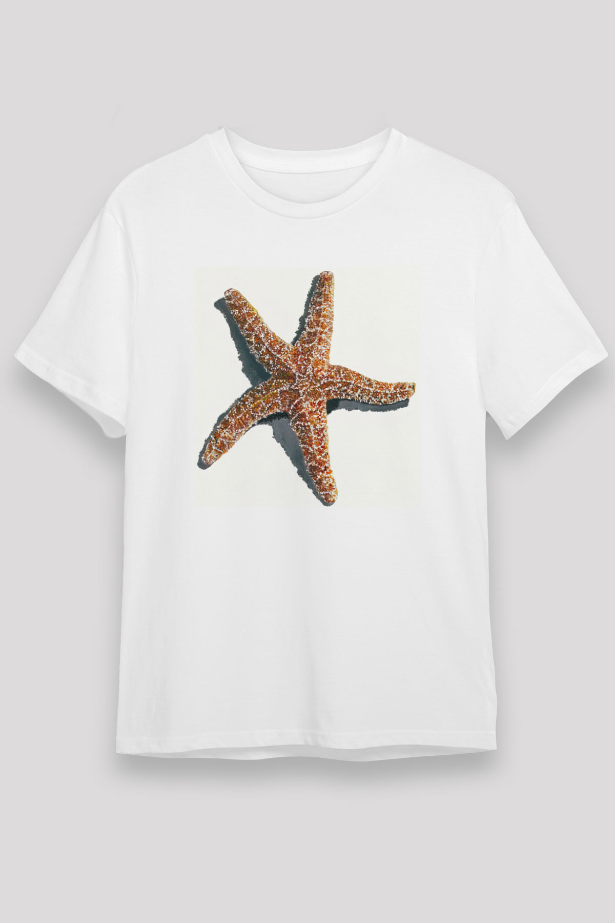 Deniz canlıları Beyaz Unisex Tişört T-Shirt - TişörtFabrikası