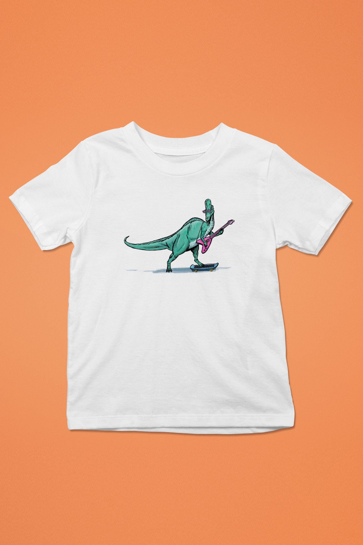 Denver, the Last Dinosaur Baskılı Beyaz Unisex Çocuk Tişört