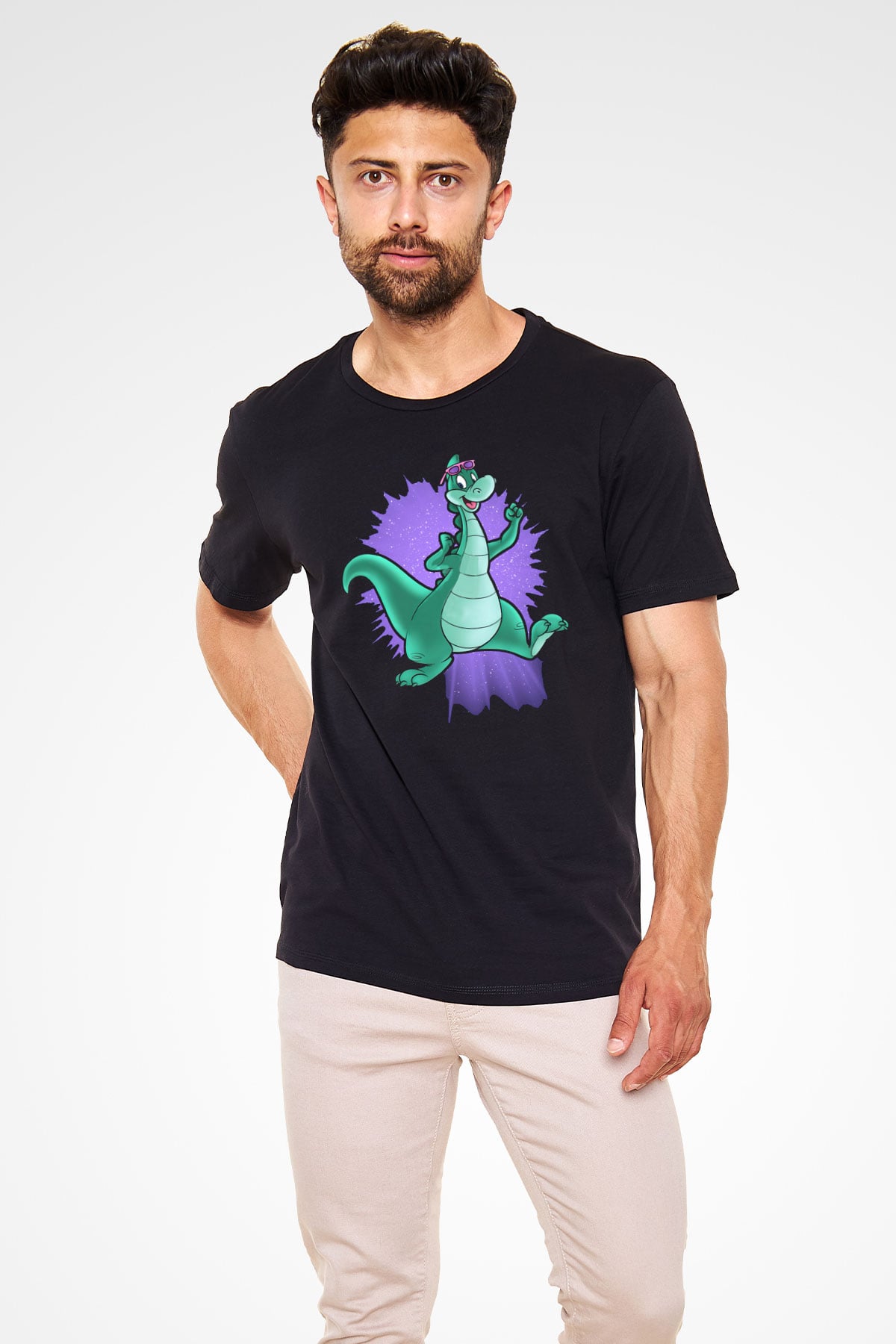 Denver, the Last Dinosaur Siyah Unisex Tişört
