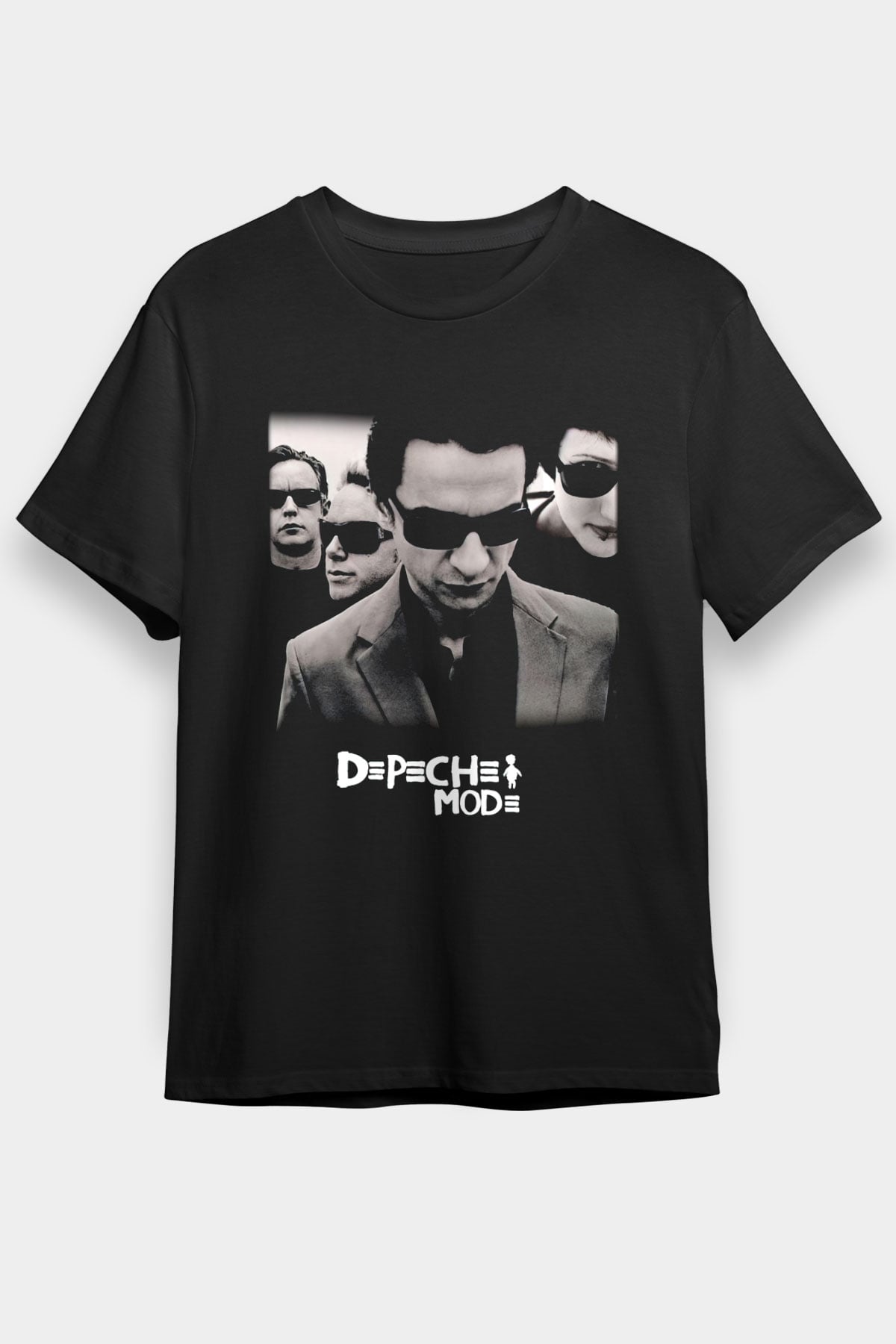 Depeche Mode Siyah Unisex Tişört T-Shirt - TişörtFabrikası