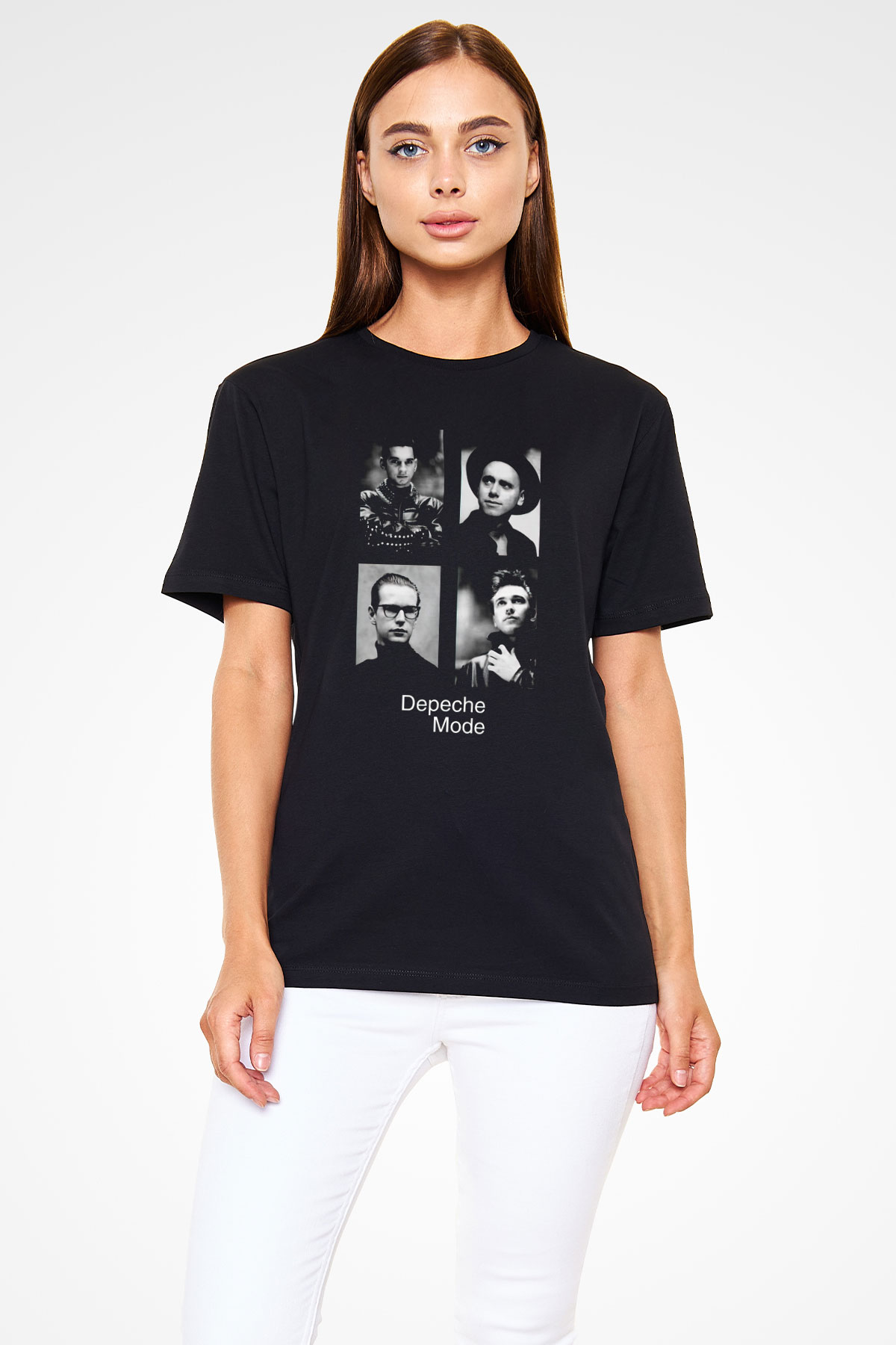 Depeche Mode Siyah Unisex Tişört T-Shirt - TişörtFabrikası