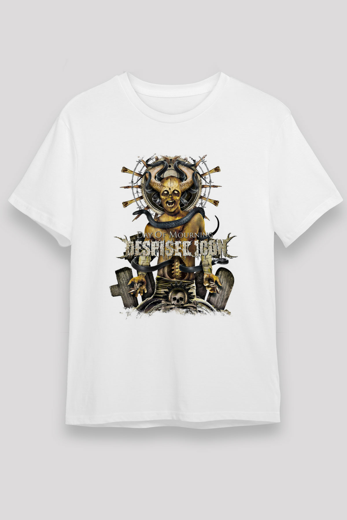 Despised Icon Baskılı Unisex Beyaz Tişört