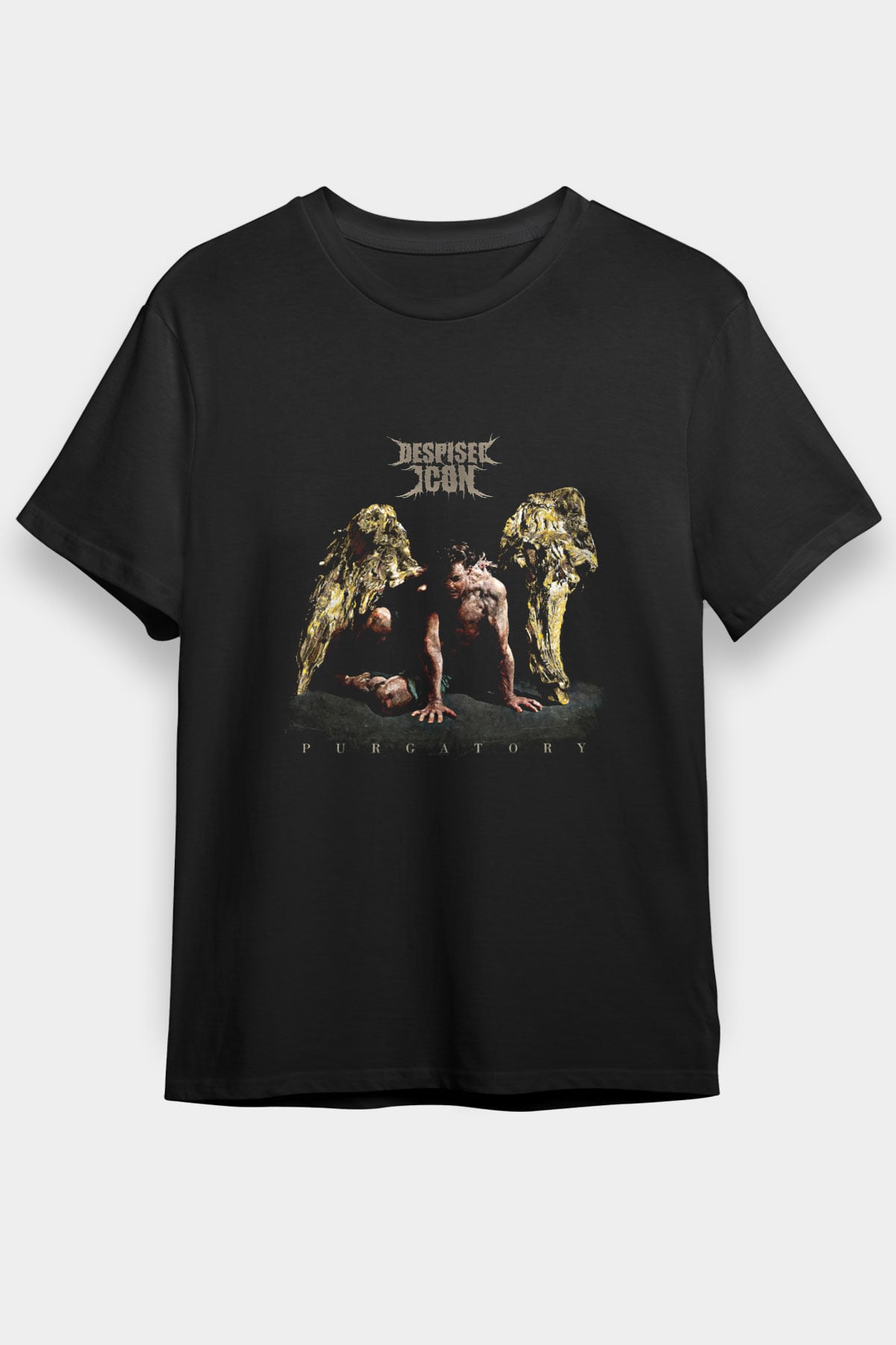 Despised Icon Baskılı Unisex Siyah Tişört