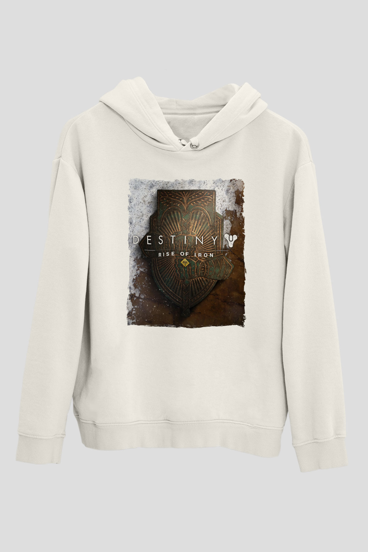 Destiny: Rise of Iron Beyaz Unisex Hoodie