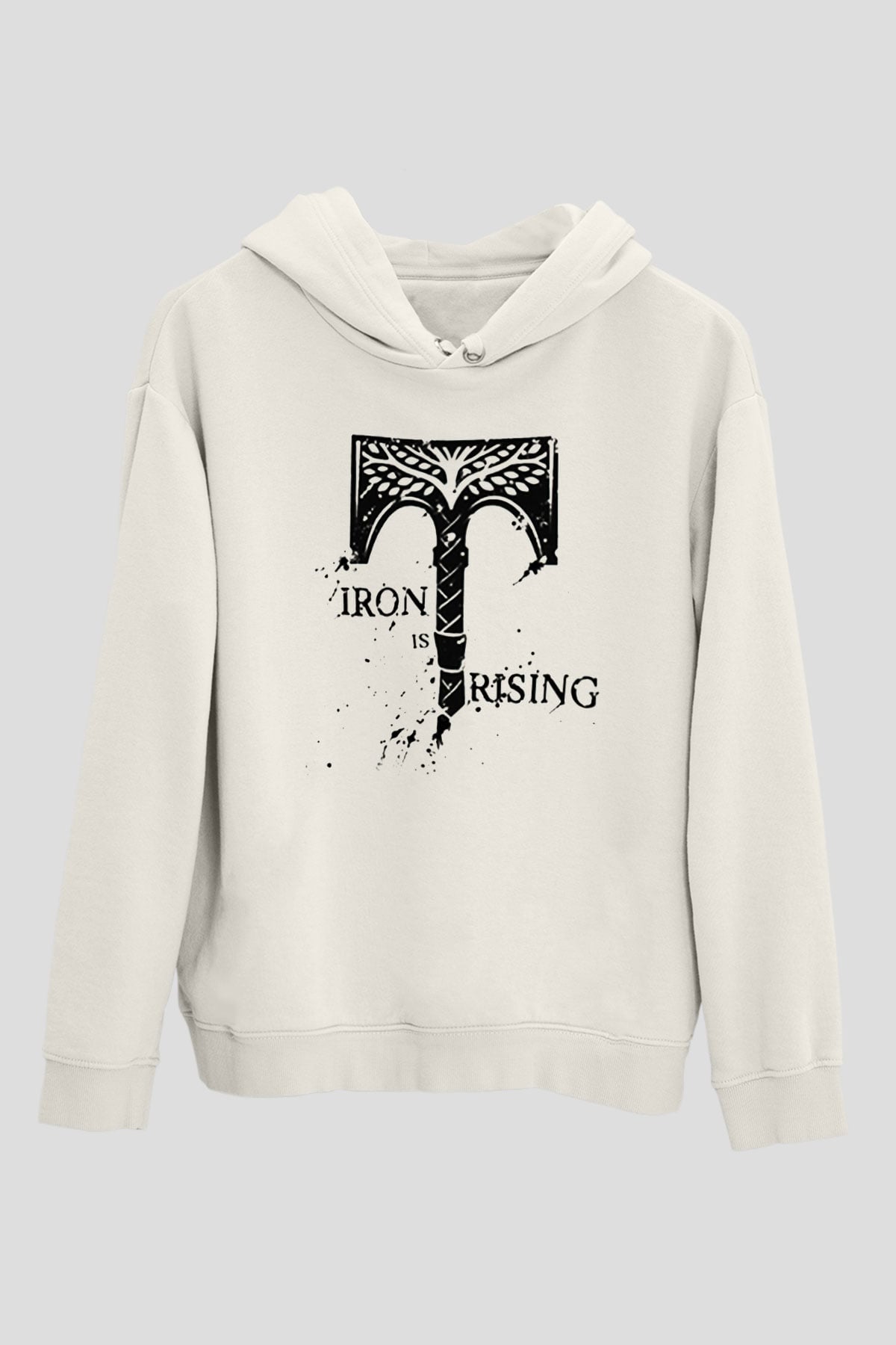 Destiny: Rise of Iron Beyaz Unisex Kapşonlu Sweatshirt