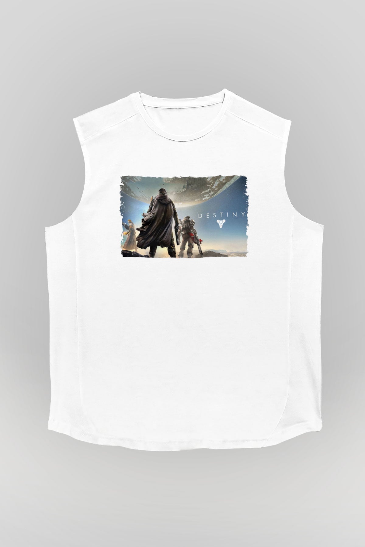 Destiny: Rise of Iron Beyaz Unisex Kolsuz Tişört