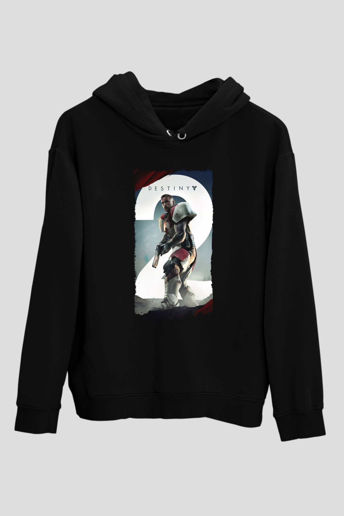 Destiny: Rise of Iron Siyah Unisex Hoodie