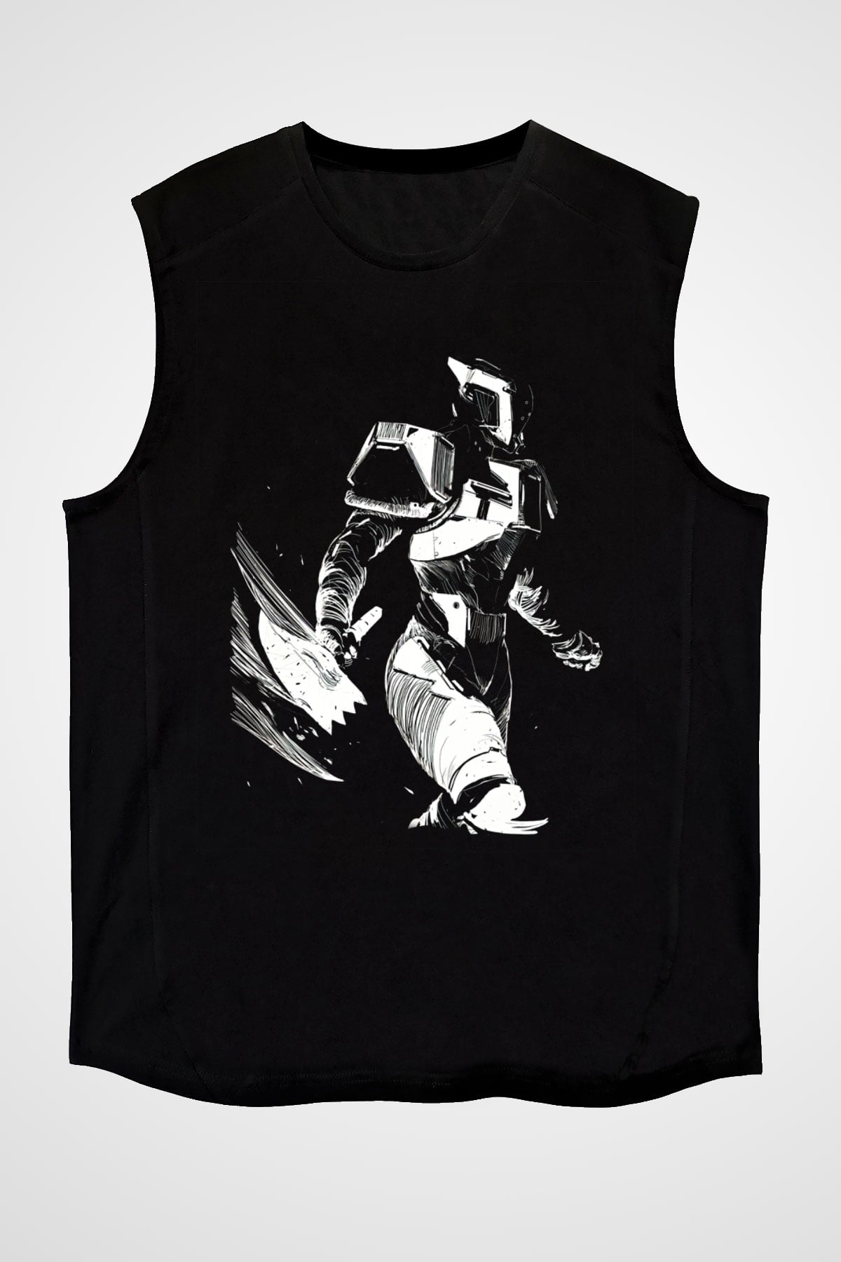 Destiny: Rise of Iron Siyah Unisex Kolsuz Tişört