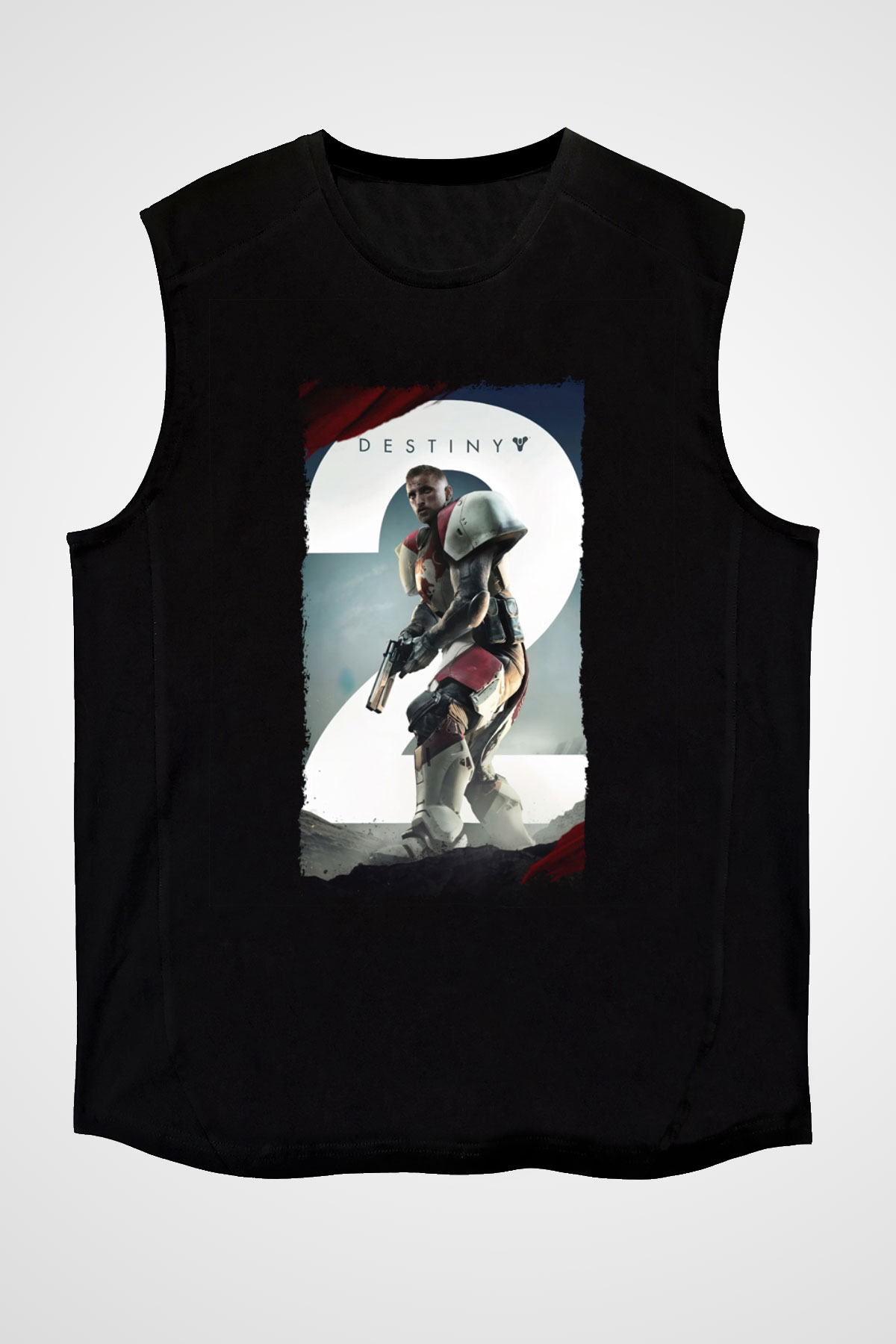 Destiny: Rise of Iron Siyah Unisex Kolsuz Tişört