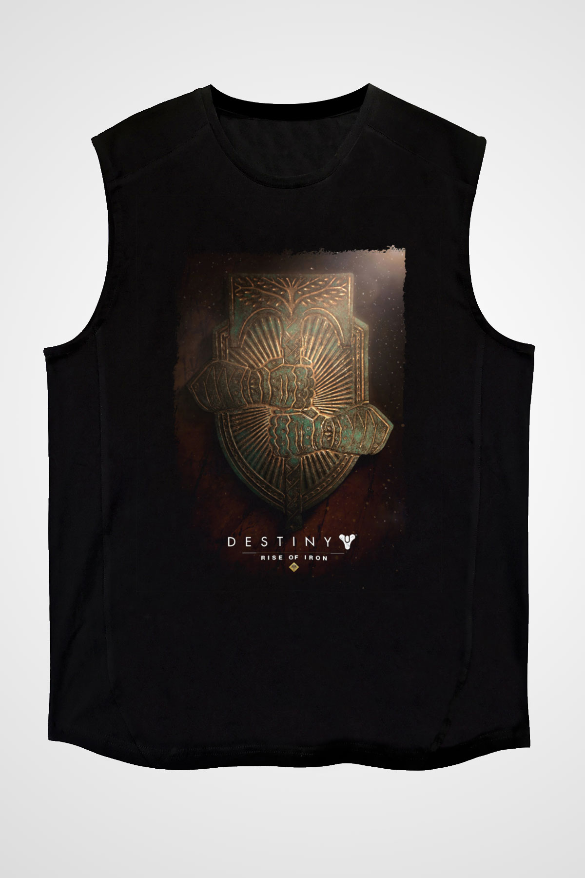Destiny: Rise of Iron Siyah Unisex Kolsuz Tişört