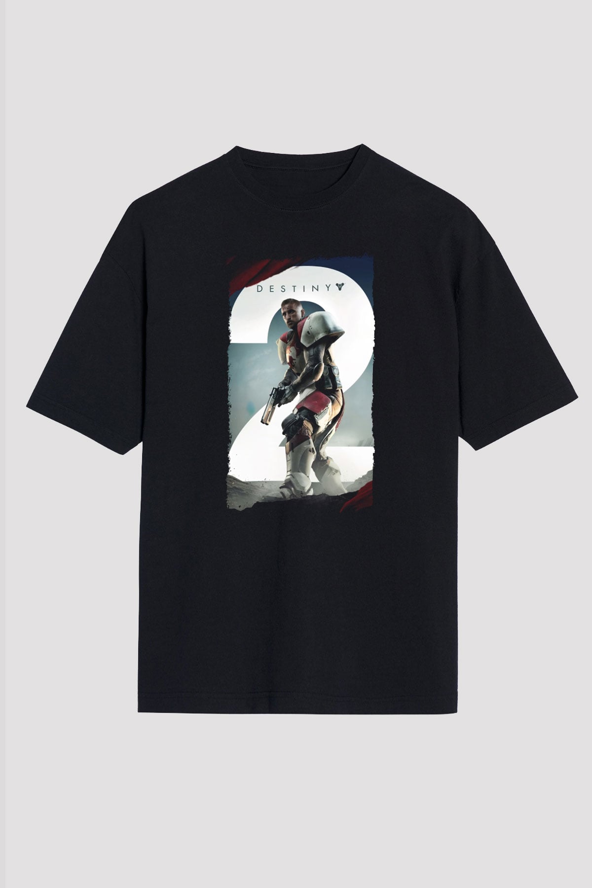 Destiny: Rise of Iron Siyah Oversize Tişört Oversize T-shirt