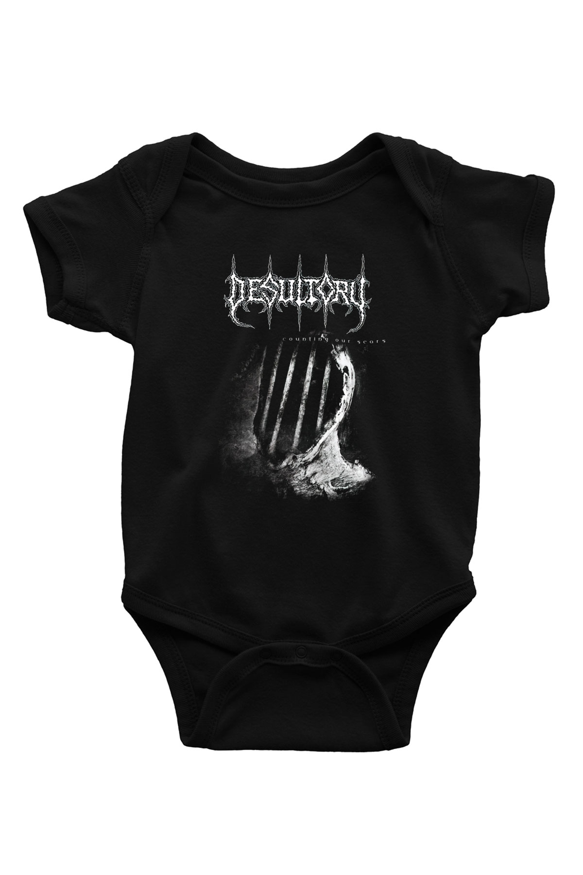 Desultory Siyah Bebek Body - Zıbın