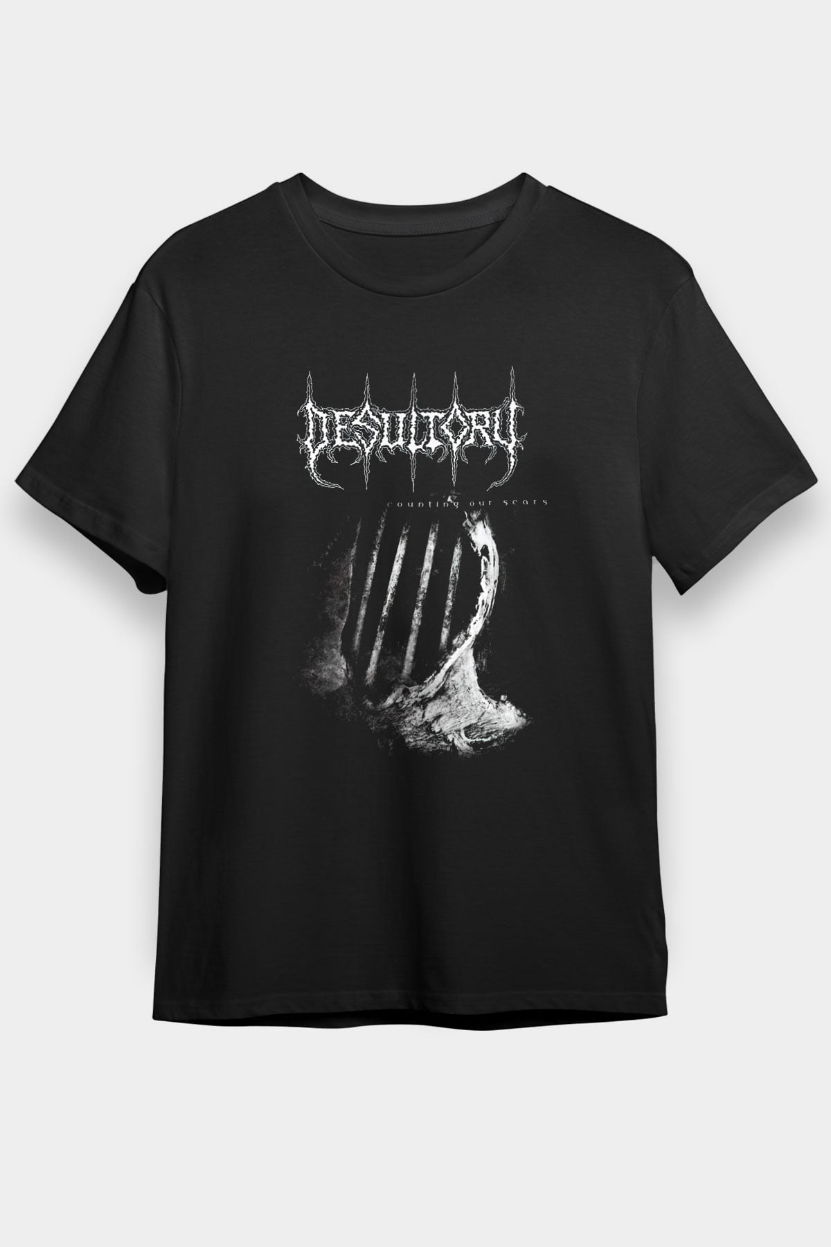 Desultory Siyah Unisex Tişört T-Shirt - TişörtFabrikası