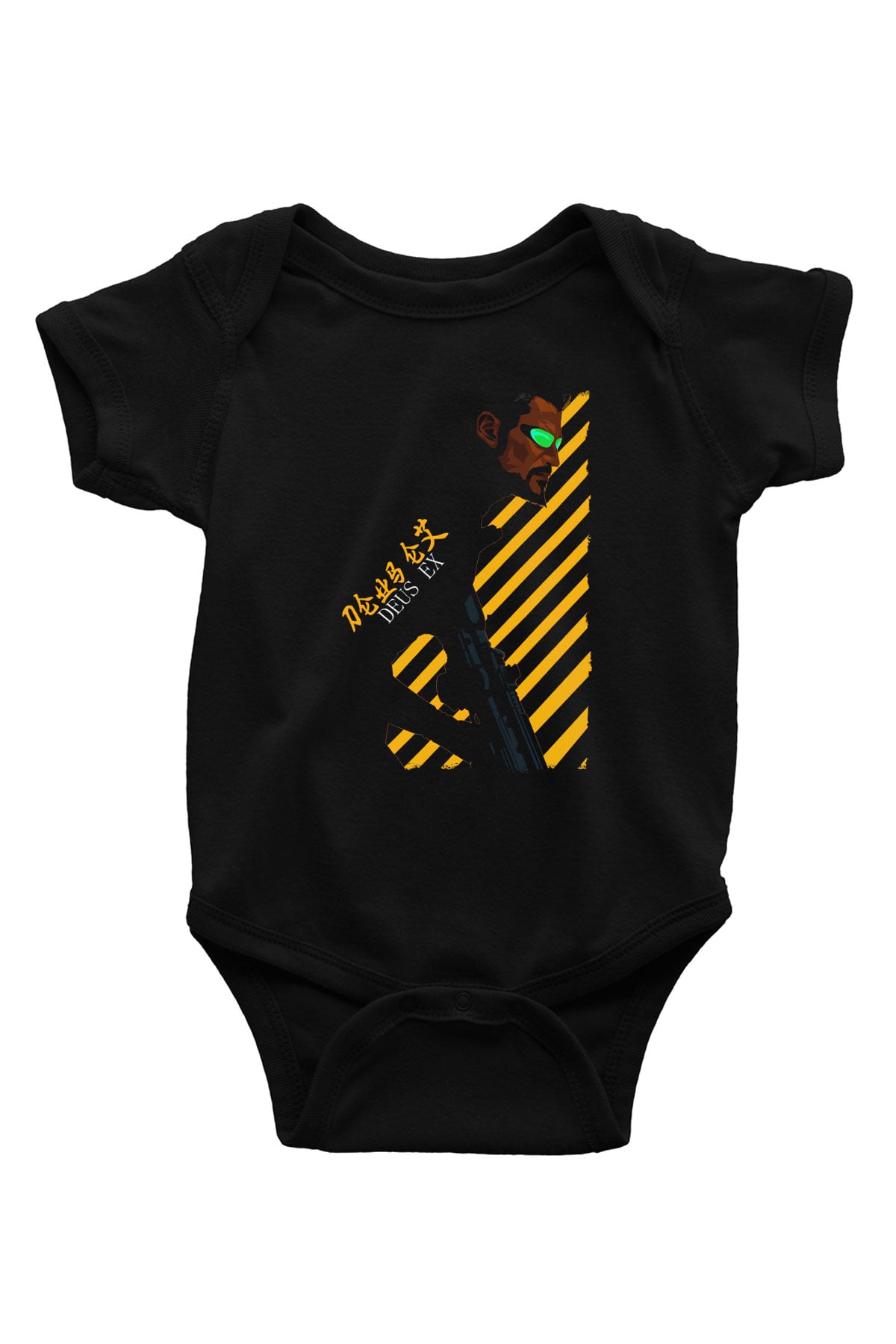 Deus Ex Siyah Bebek Body - Zıbın