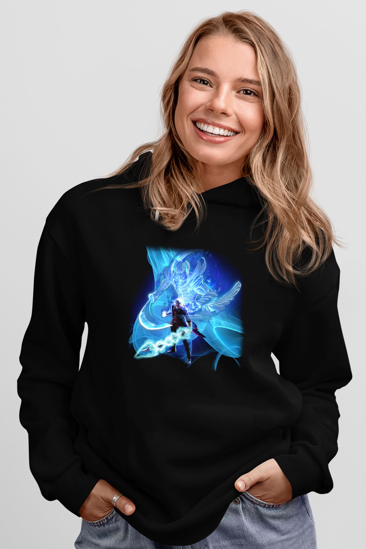 Devil May Cry Siyah Unisex Hoodie