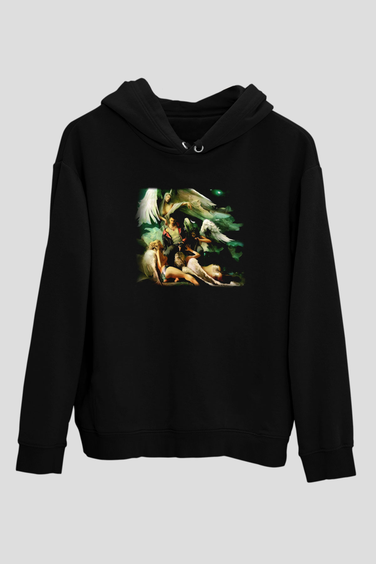Devil May Cry Siyah Unisex Hoodie