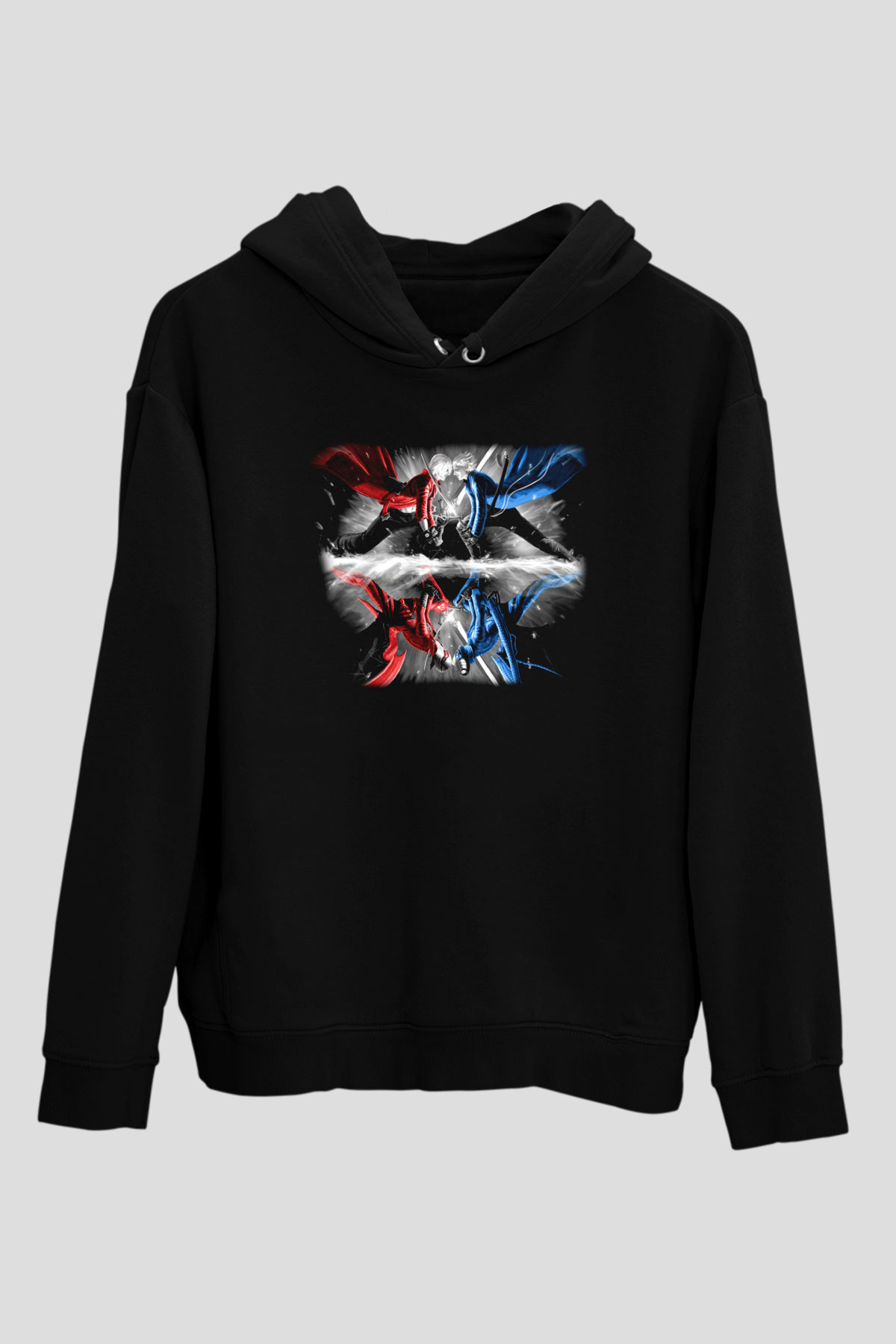 Devil May Cry Siyah Unisex Hoodie
