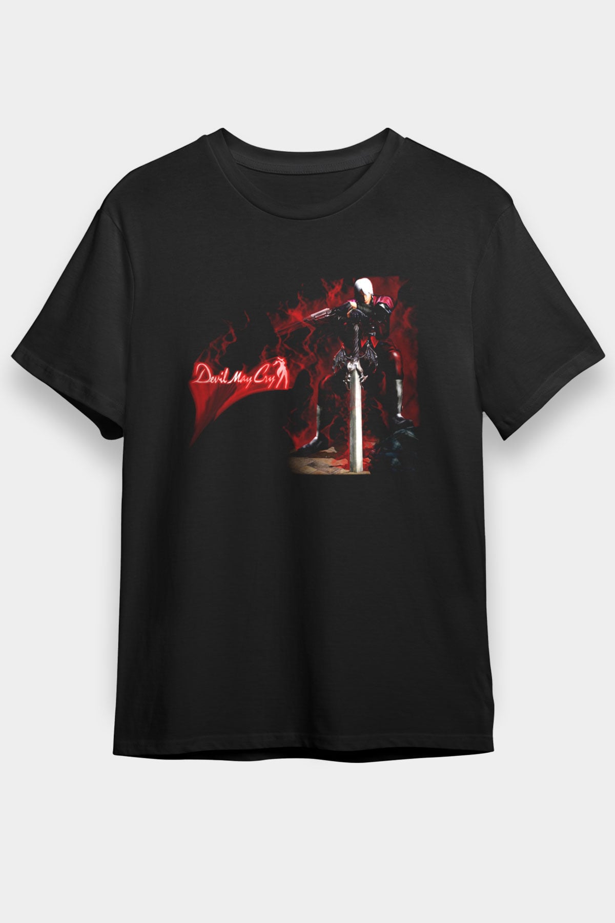 Devil May Cry Siyah Unisex Tişört T-Shirt