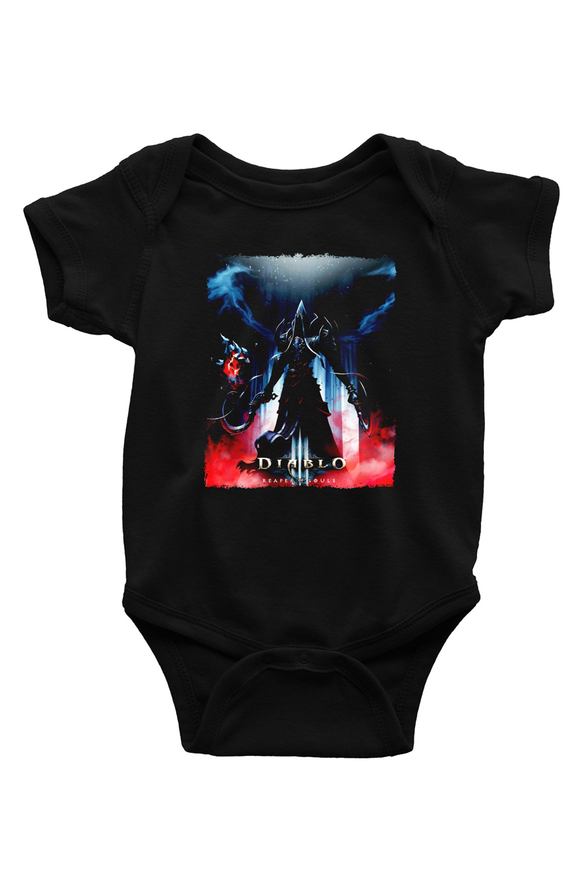 Diablo Siyah Bebek Body - Zıbın