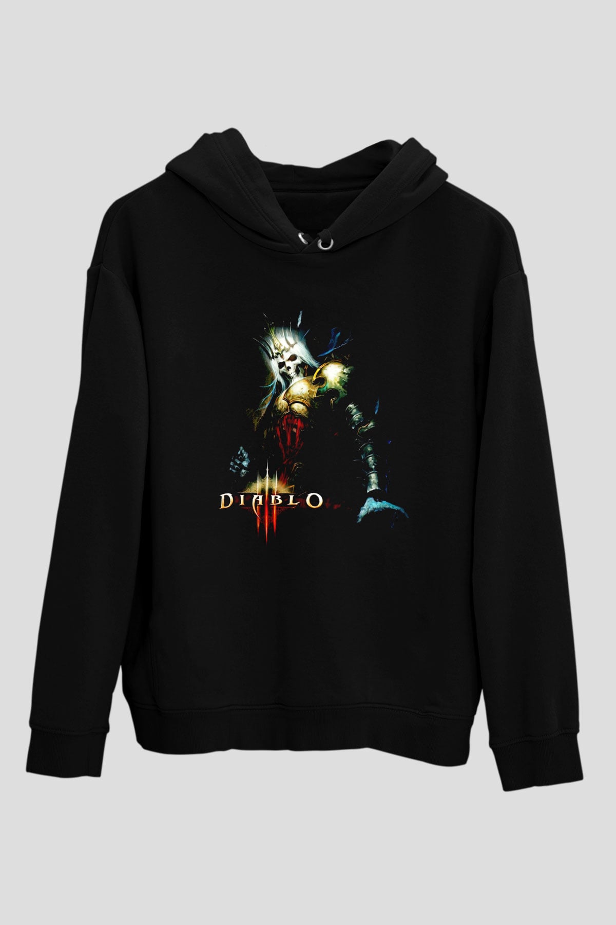Diablo Siyah Unisex Hoodie