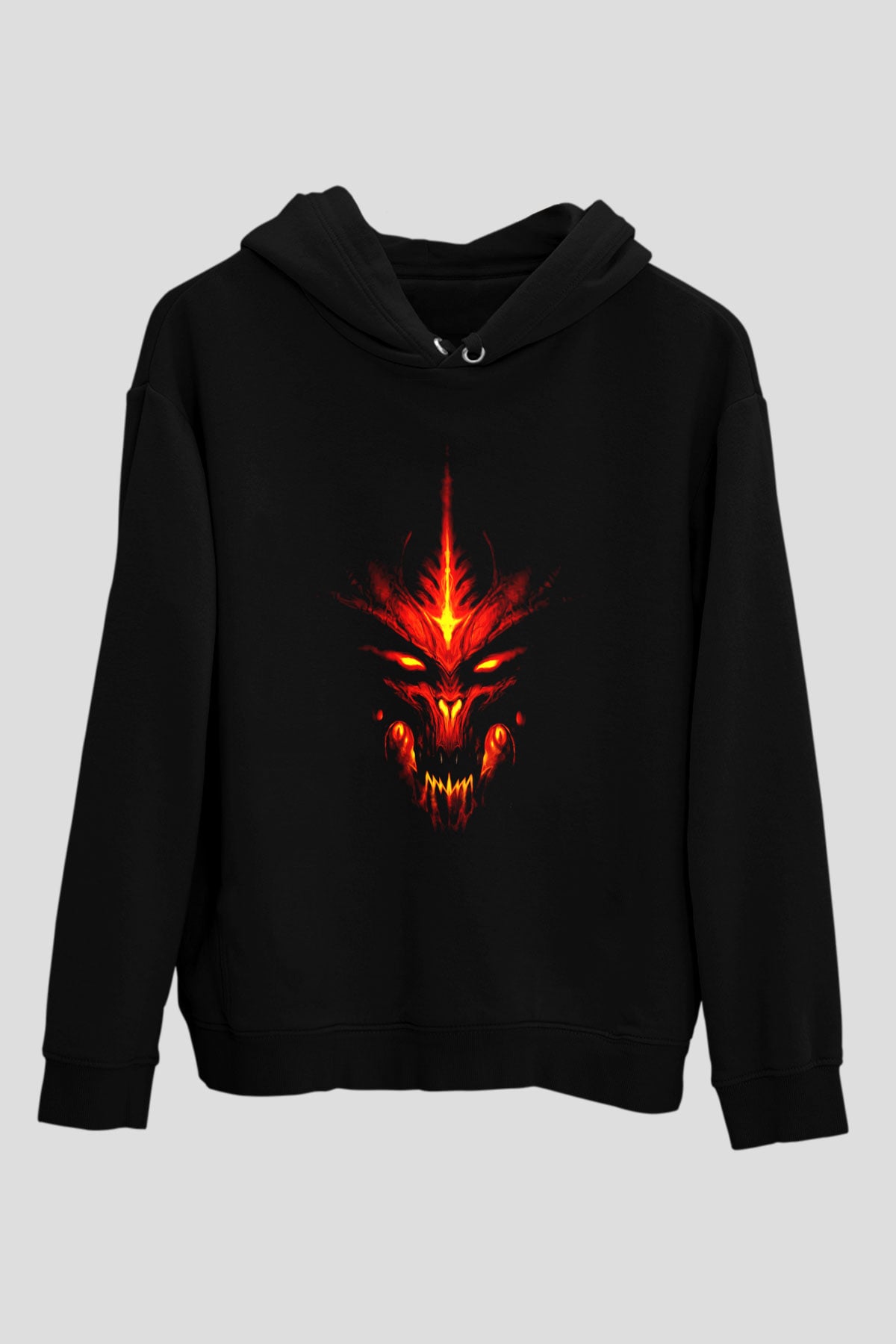 Diablo Siyah Unisex Hoodie