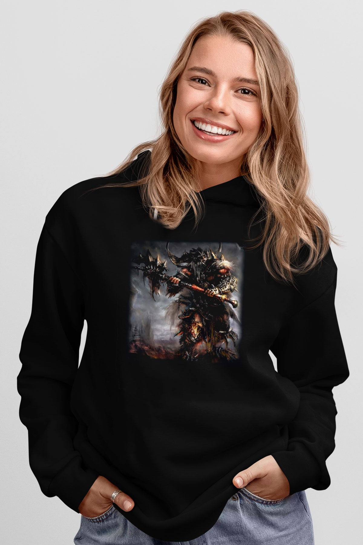 Diablo Siyah Unisex Hoodie