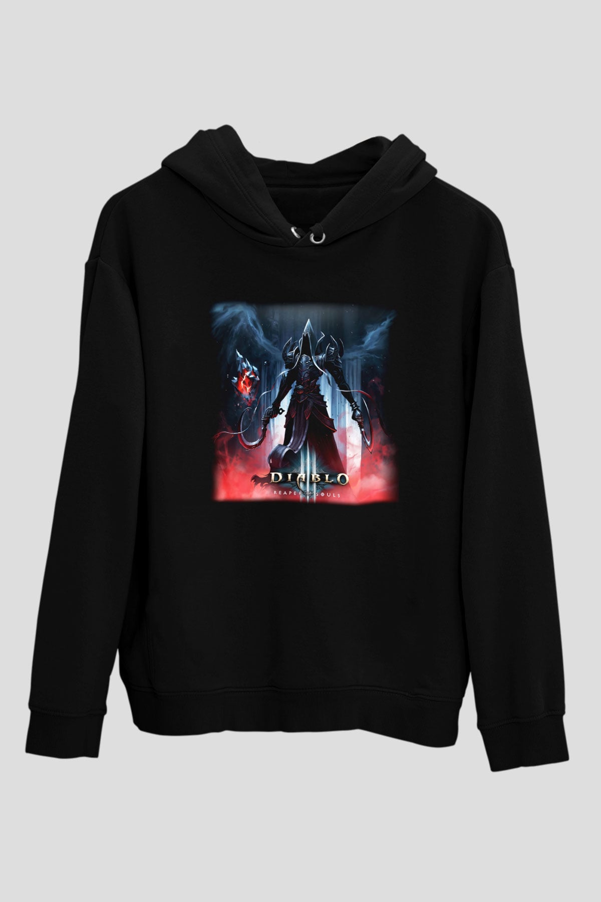 Diablo Siyah Unisex Hoodie