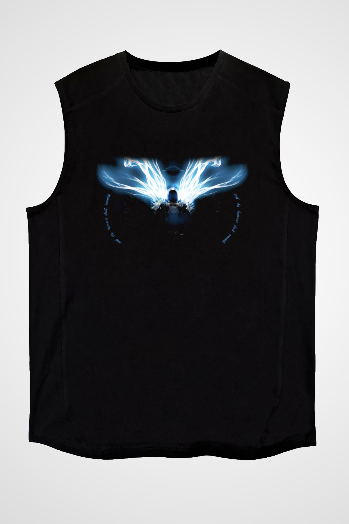 Diablo Siyah Unisex Kolsuz Tişört