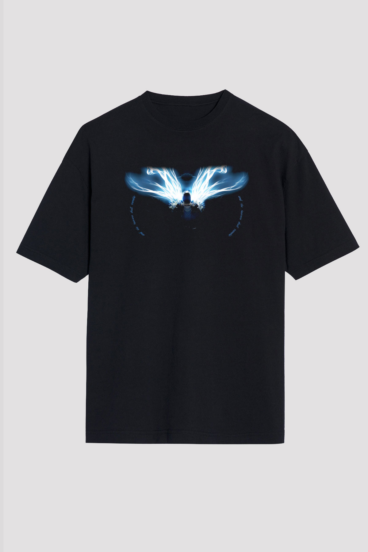 Diablo Siyah Unisex Oversize Tişört T-Shirt