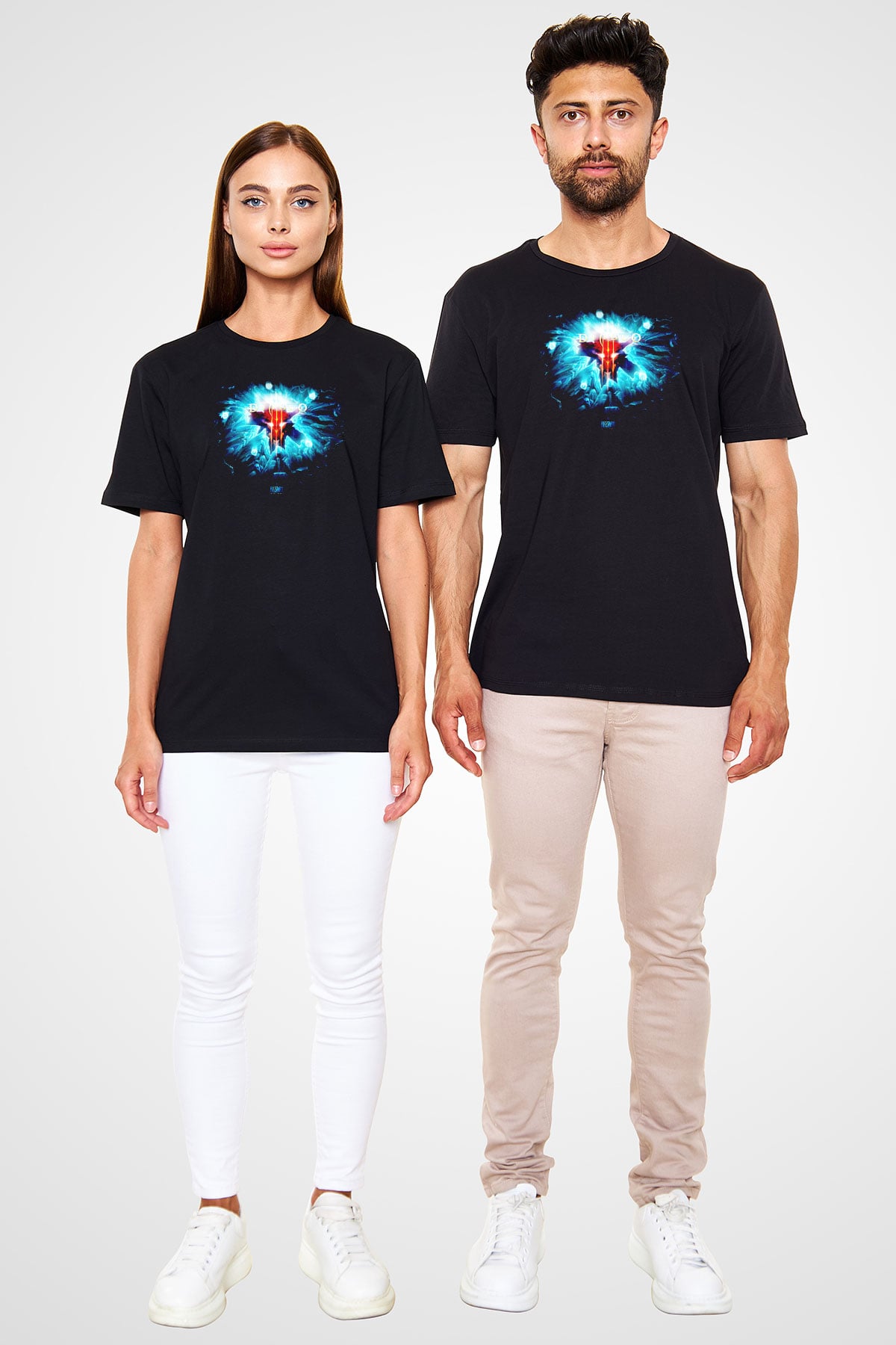 Diablo Siyah Unisex Tişört T-Shirt