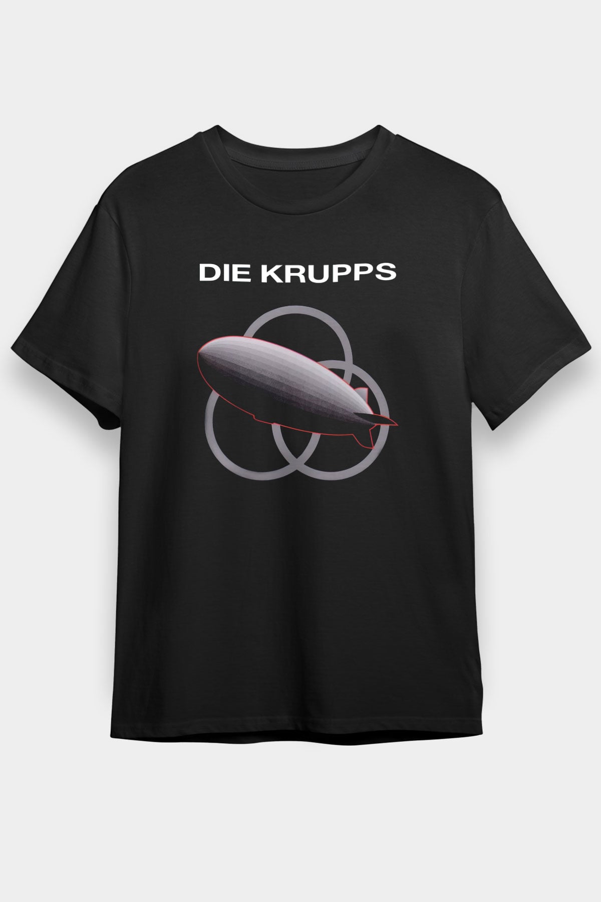 Die Krupps Siyah Unisex Tişört T-Shirt - TişörtFabrikası