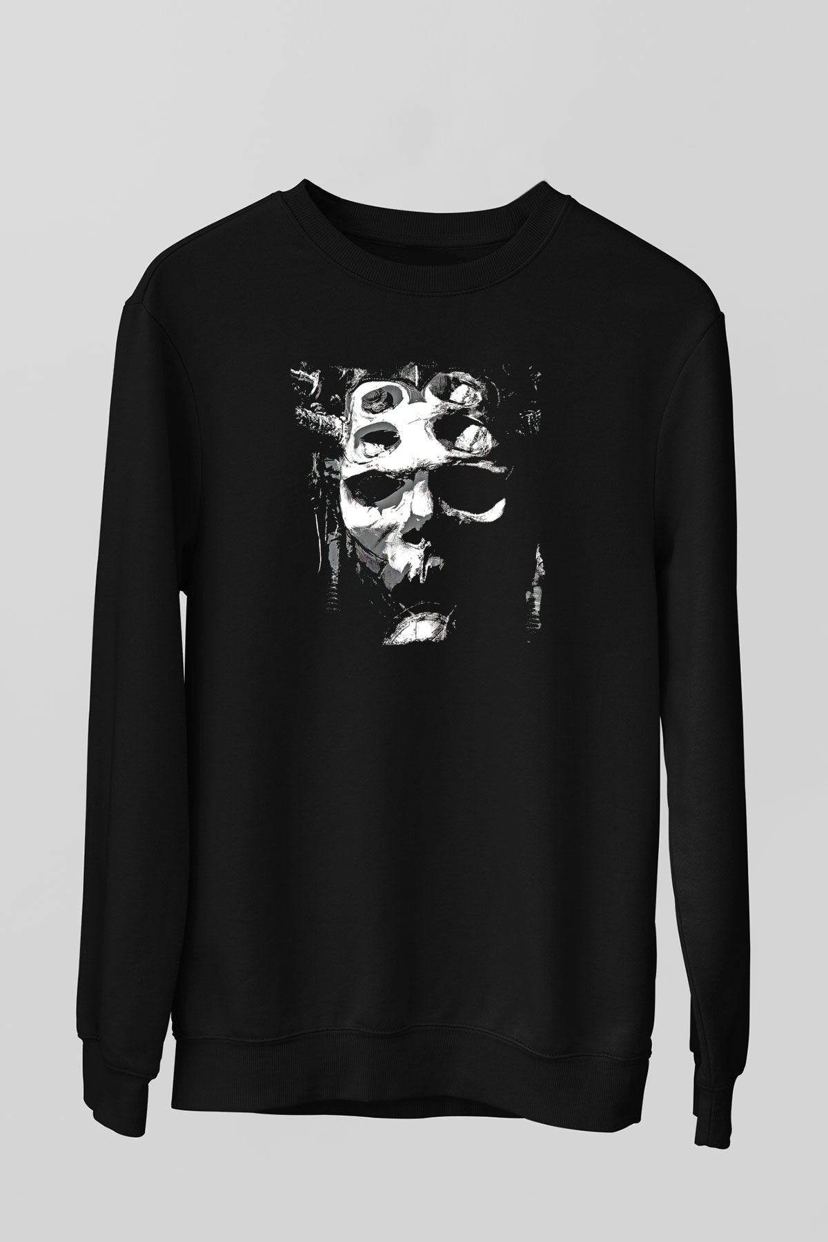Dimmu Borgir Baskılı Unisex Siyah Sweatshirt